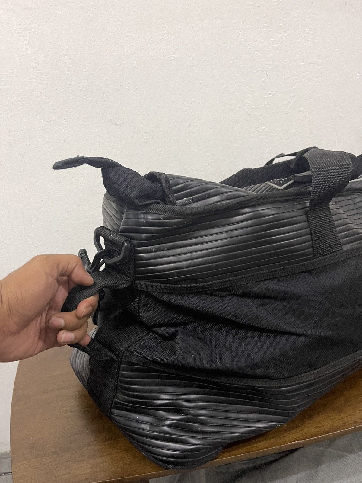 Japanese Brand ARISTRIST JAPAN all black travel bag Size ONE SIZE - 7 Thumbnail