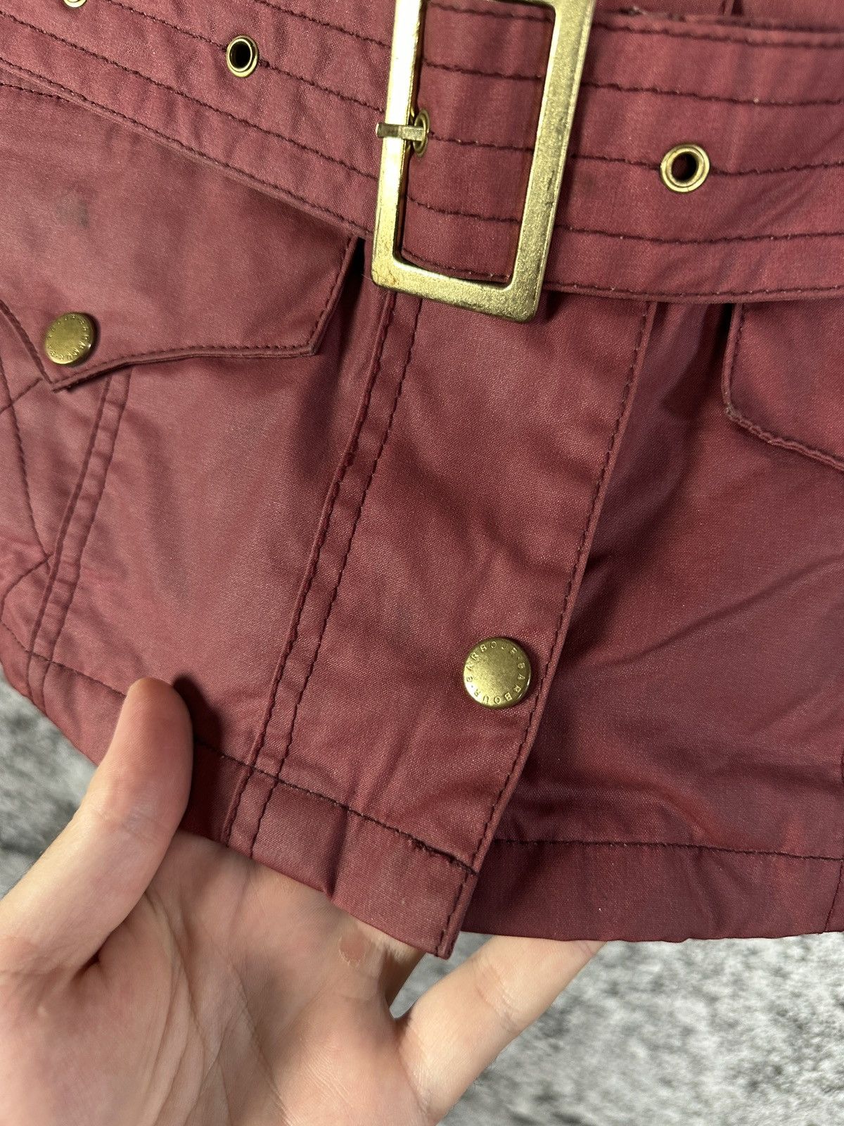 Barbour Women’s Barbour Waxed Jacket Wax Luxury Vintage Size UK 8 Size S / US 4 / IT 40 - 23 Thumbnail