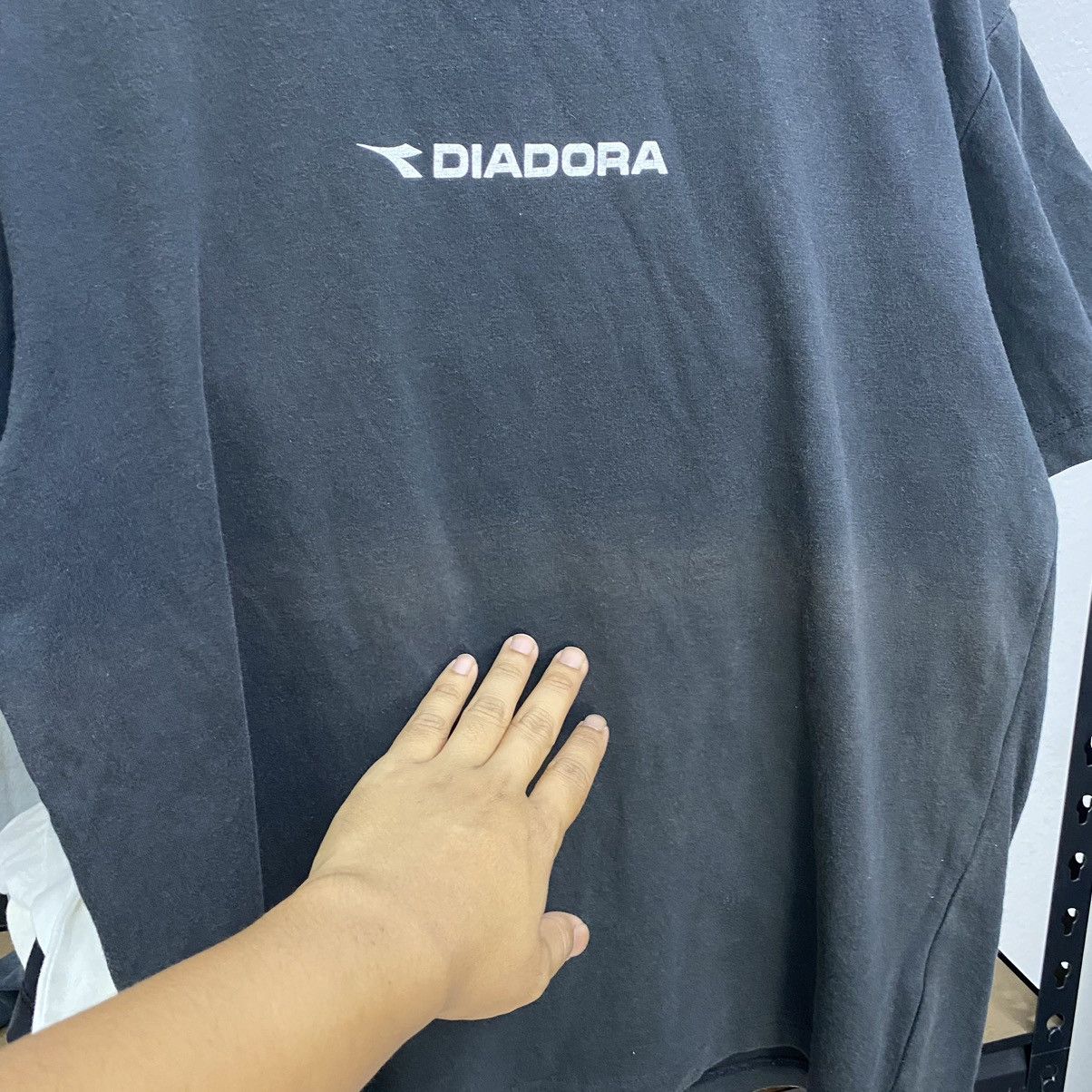 Diadora × Vintage Vintage Christian Averi Tshirt Diadora❗️ Size US M / EU 48-50 / 2 - 8 Thumbnail