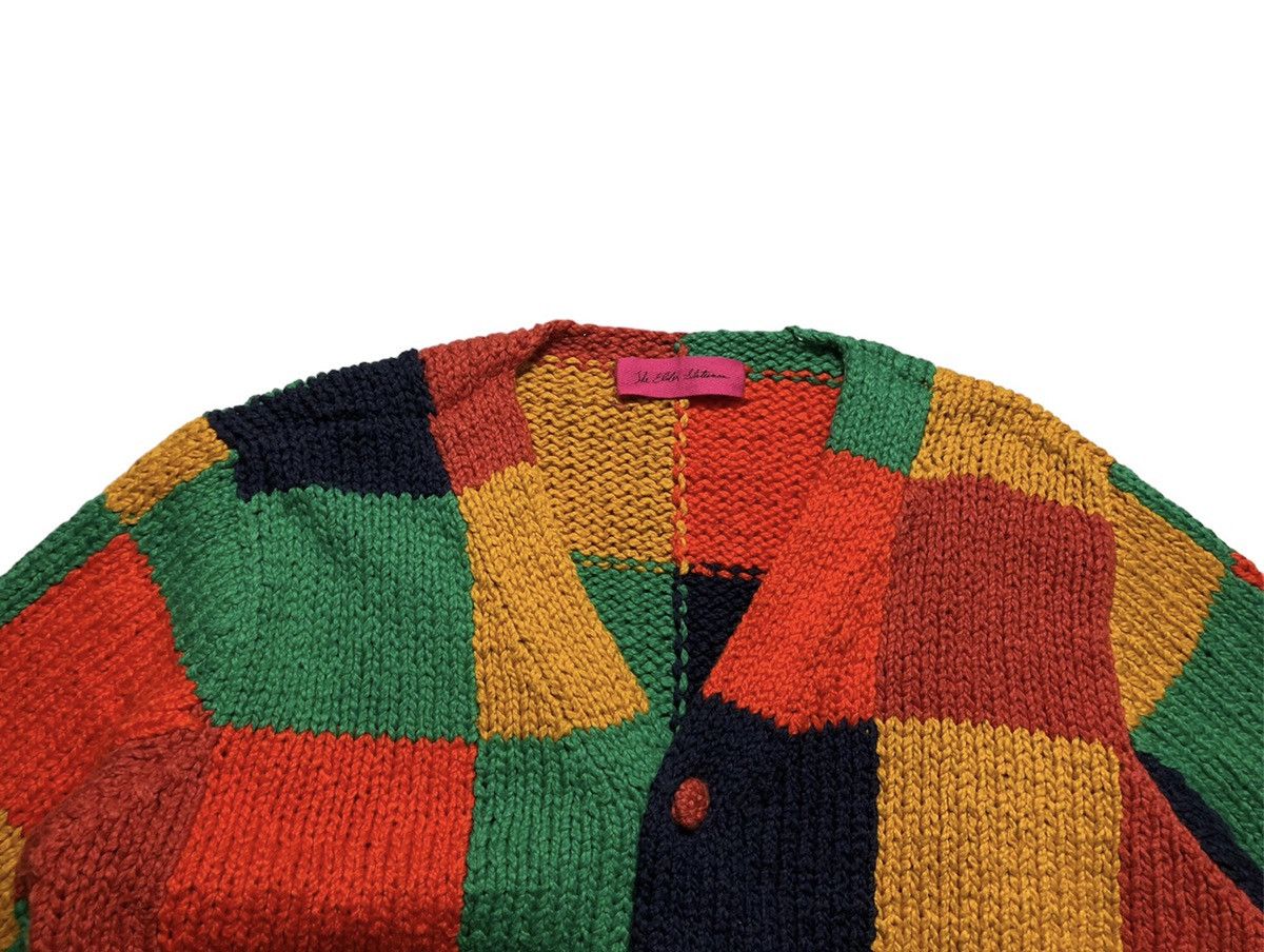 The Elder Statesman The Elder Statesman color block squares cardigan Size US L / EU 52-54 / 3 - 2 Thumbnail