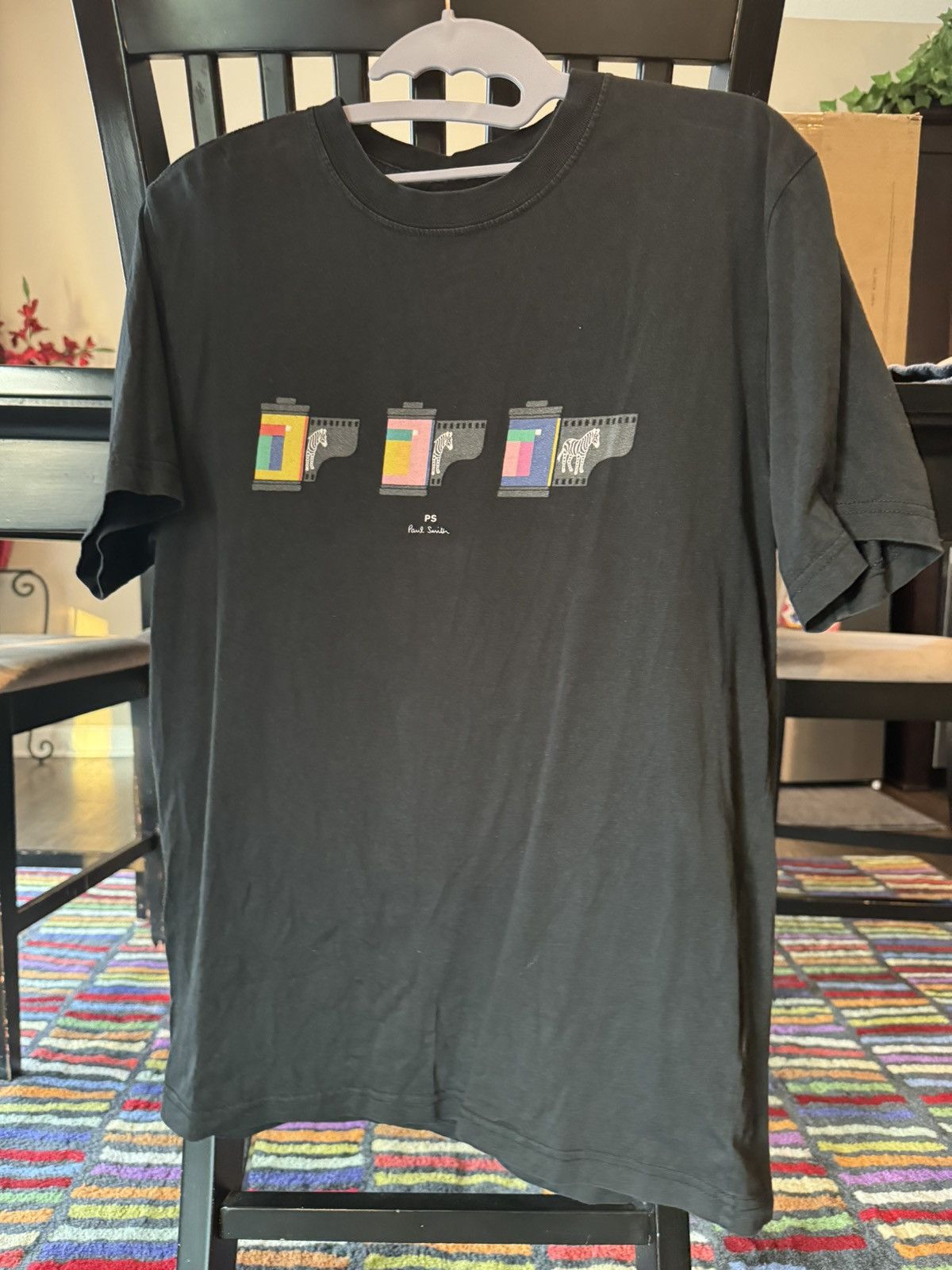 Paul Smith Paul Smith Zebra Film Graphic Tee Size US S / EU 44-46 / 1 - 1 Thumbnail