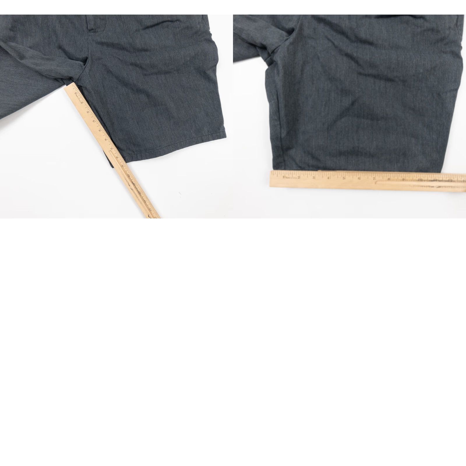 Hurley Hurley Mens 38 Gray Chino Shorts 9" Flat Front Surf Brand Casual Outdoors Size US 38 / EU 54 - 8 Thumbnail