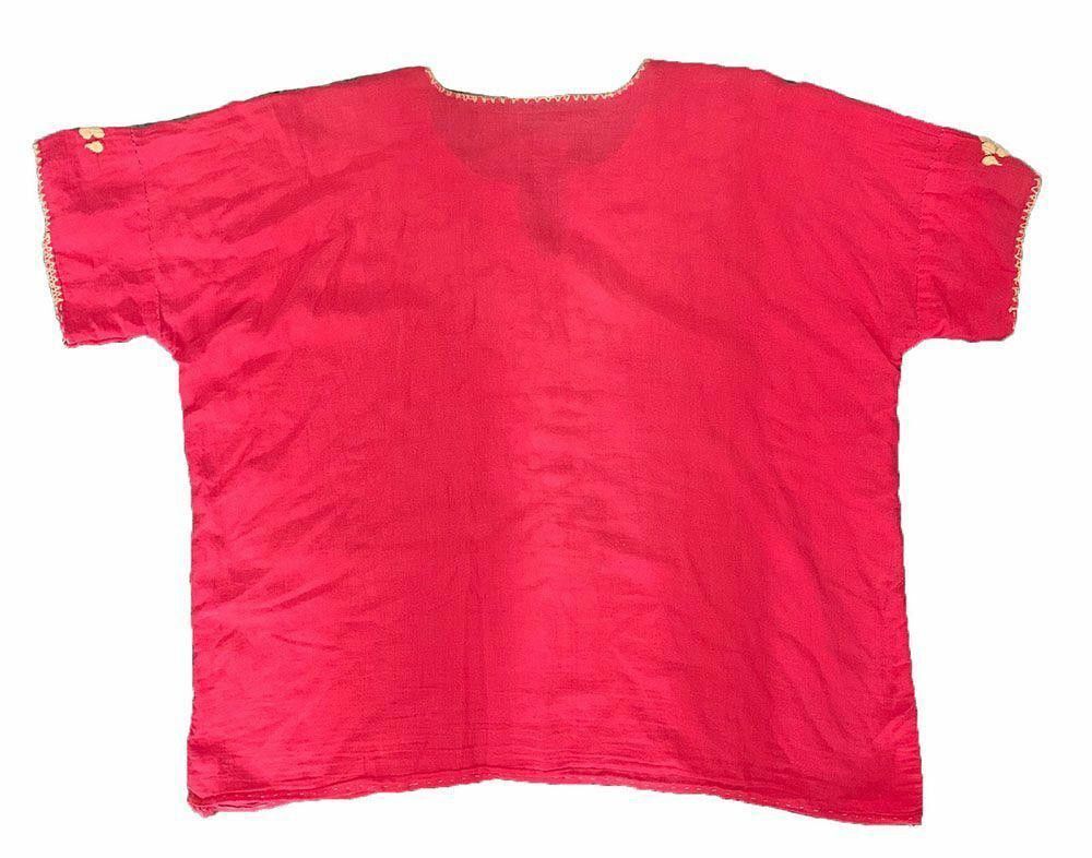 Designer Pre Owned Pink Hand Made Blouse Xl Size XL / US 12-14 / IT 48-50 - 3 Thumbnail
