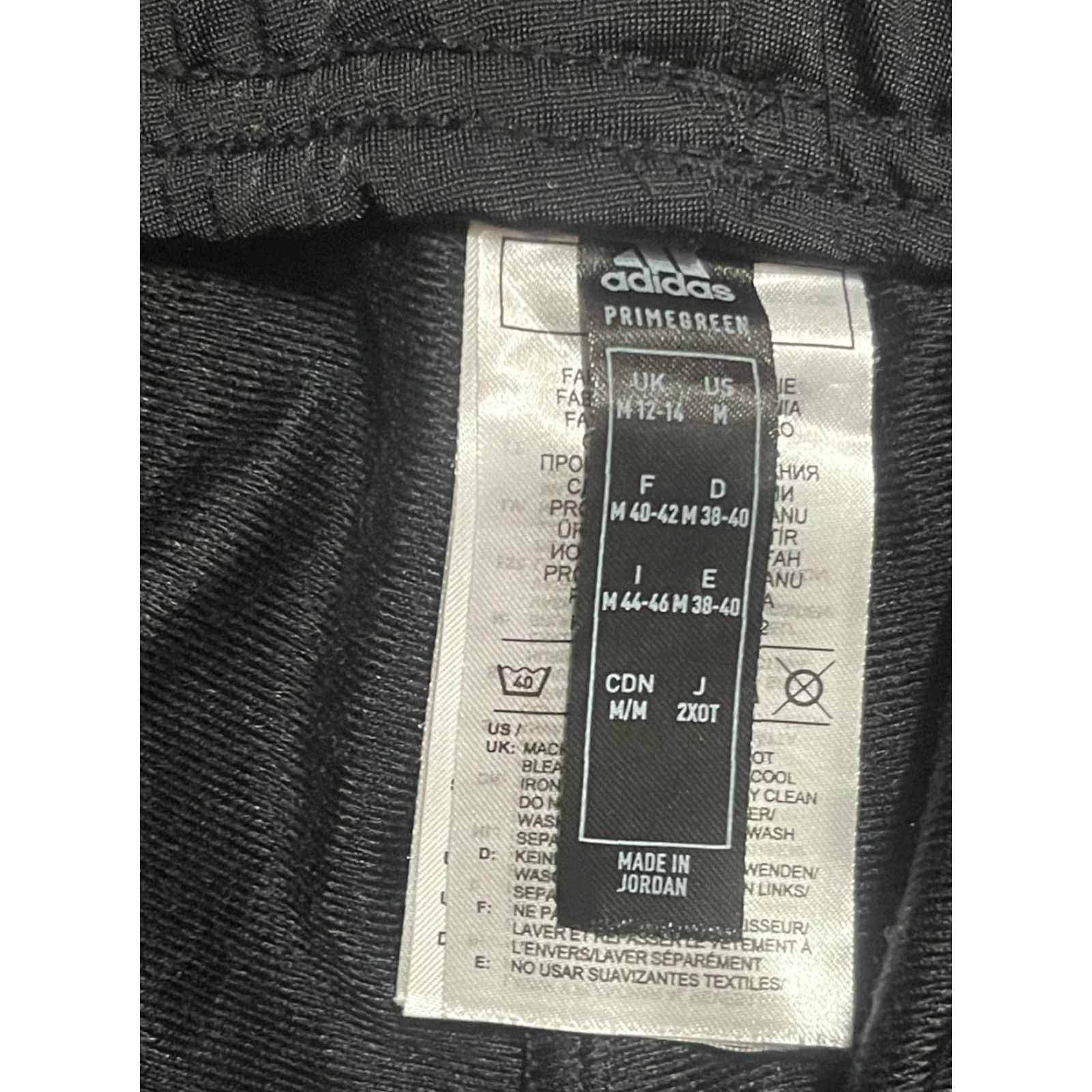 Adidas adidas Sweatpants Pants Women's M Black White Drawstring Logo Casual Size 32" / US 10 / IT 46 - 7 Thumbnail
