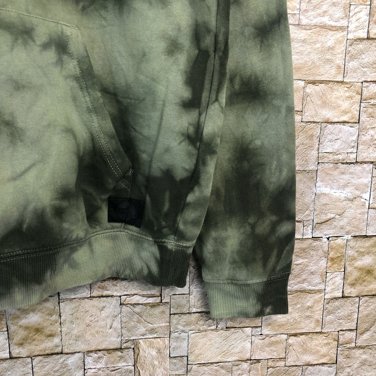 DC DC X Evan Smith Green ripped acid wash Sweatshirt #A187 Size US M / EU 48-50 / 2 - 8 Thumbnail