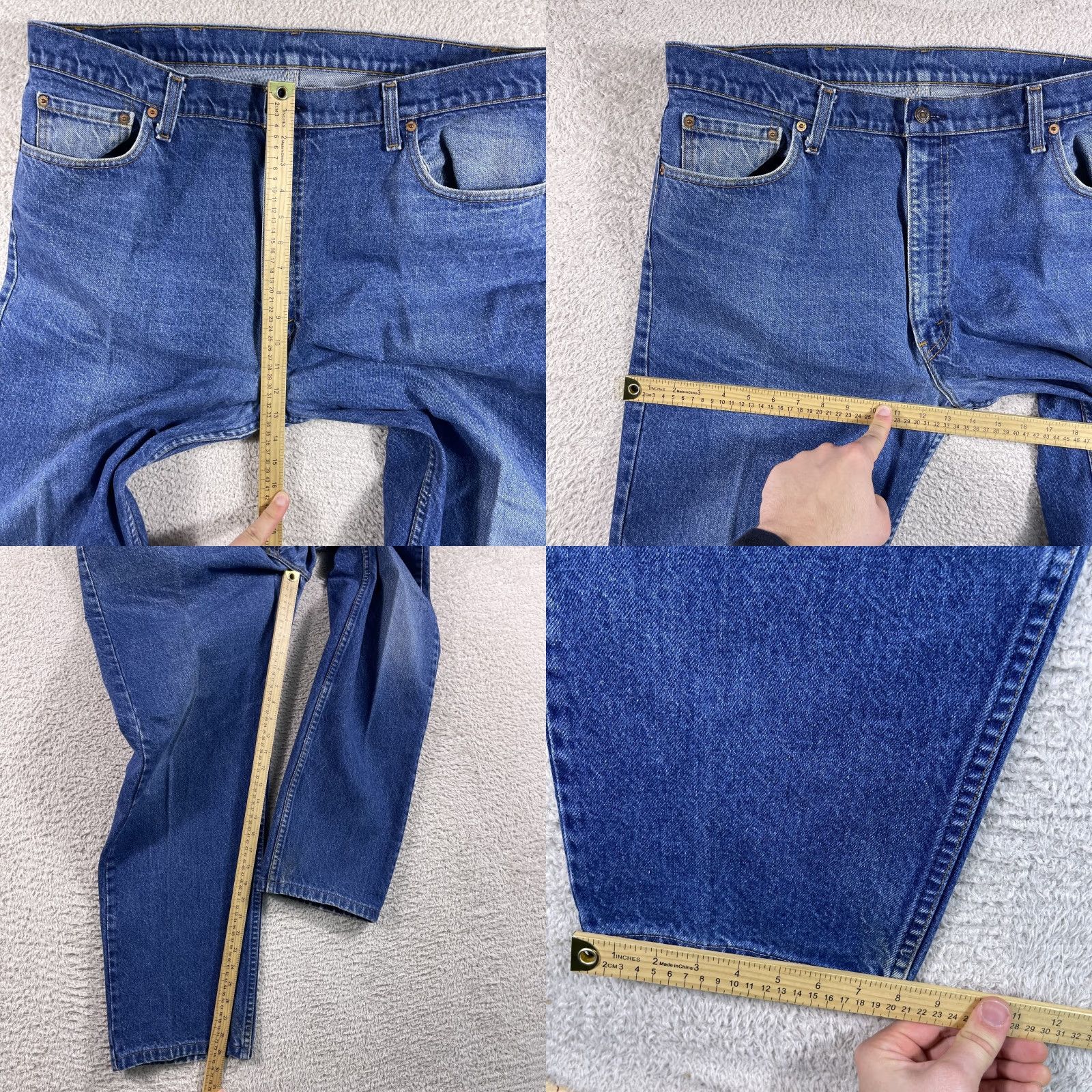 Levi's VINTAGE Levi's Jeans Mens 42x29 Blue 505-0217 Faded Straight Leg Western 80's 500 Series Mens Jeans Regular 42x29 Boys? Size US 42 / EU 58 - 8 Thumbnail
