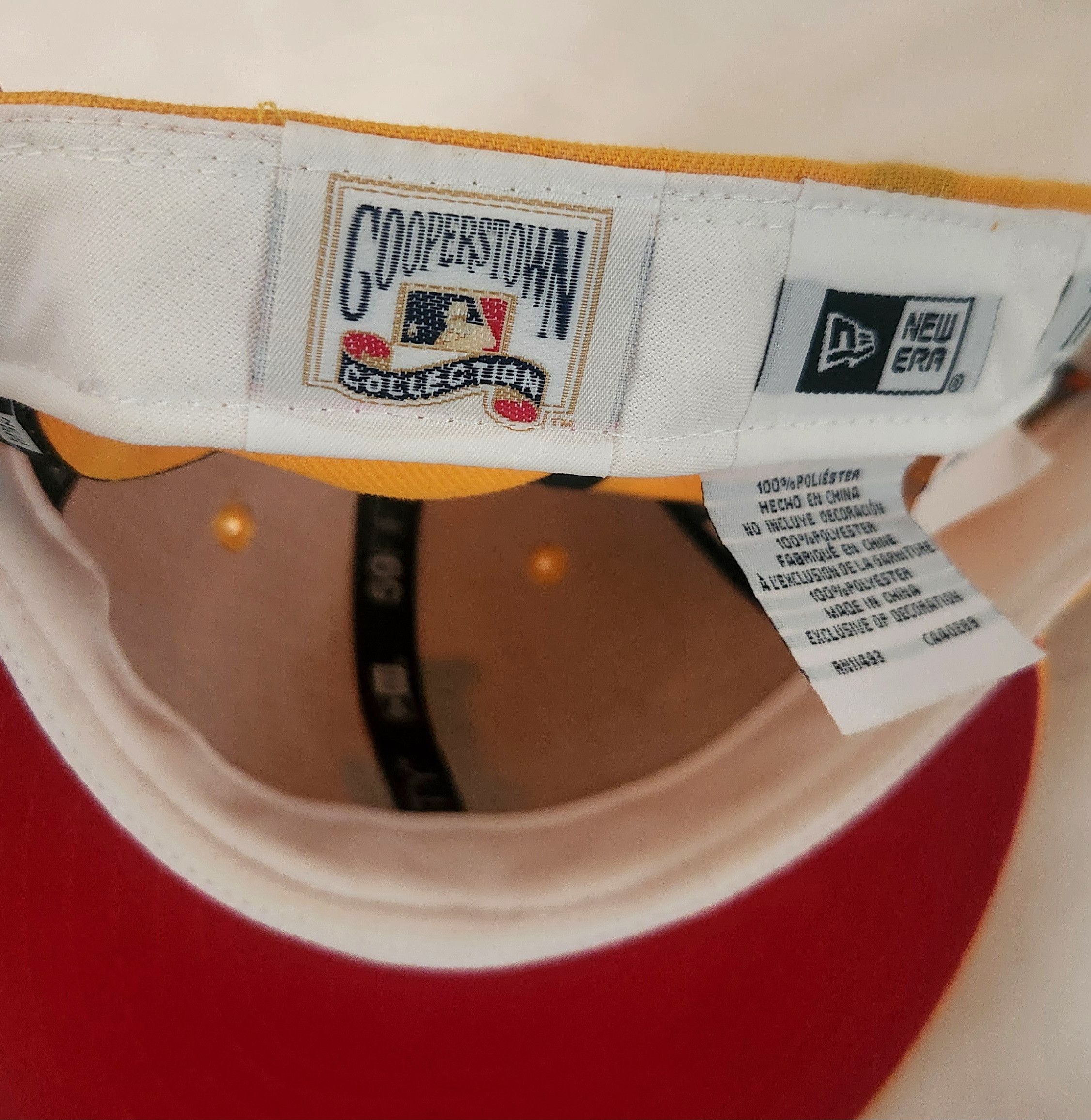 Cooperstown Collection × New Era New Era 9FIFTY 950 Los Angeles Dodgers Gold Red under visor Size ONE SIZE - 8 Thumbnail
