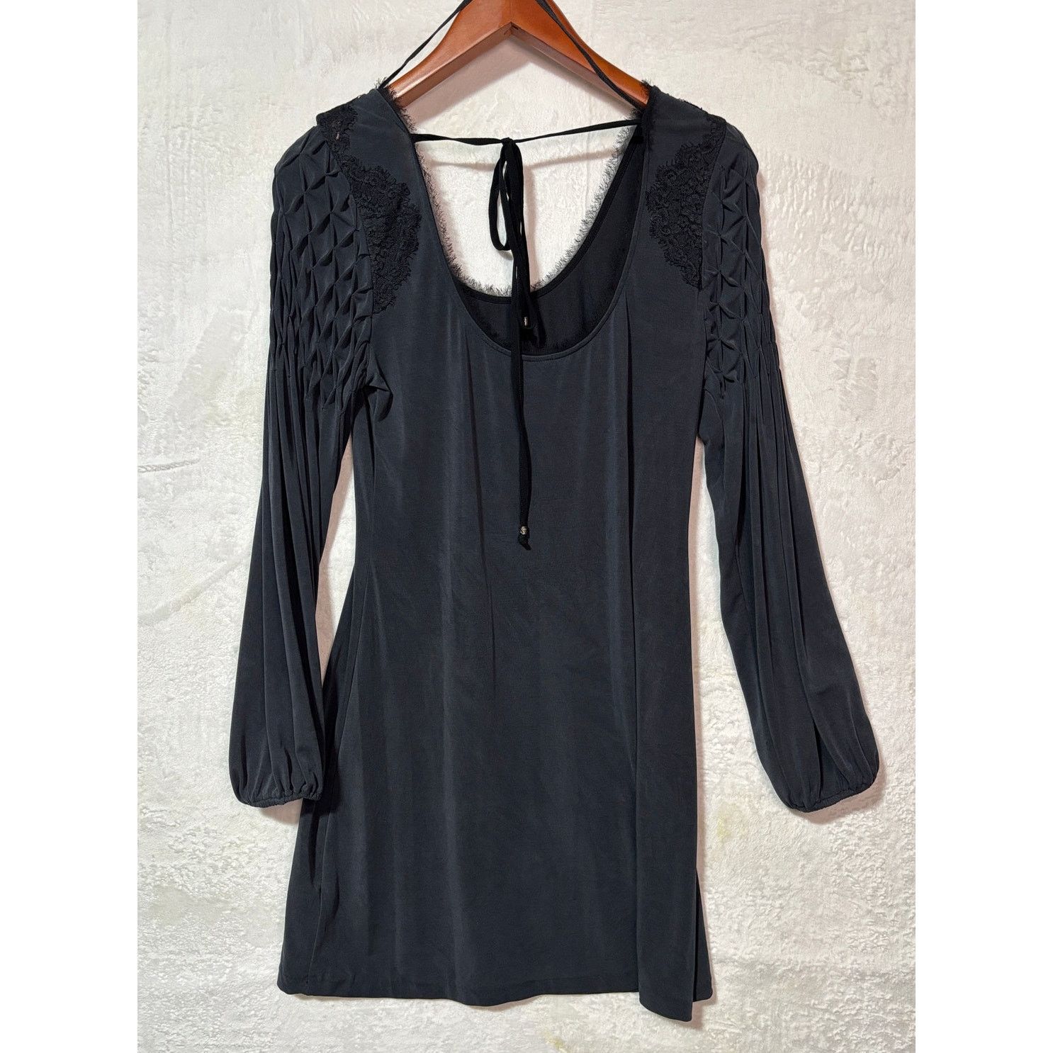 Free People FREE PEOPLE Womens Tunic Dress Long Sleeve Back Tie | Size M Size M / US 6-8 / IT 42-44 - 2 Thumbnail