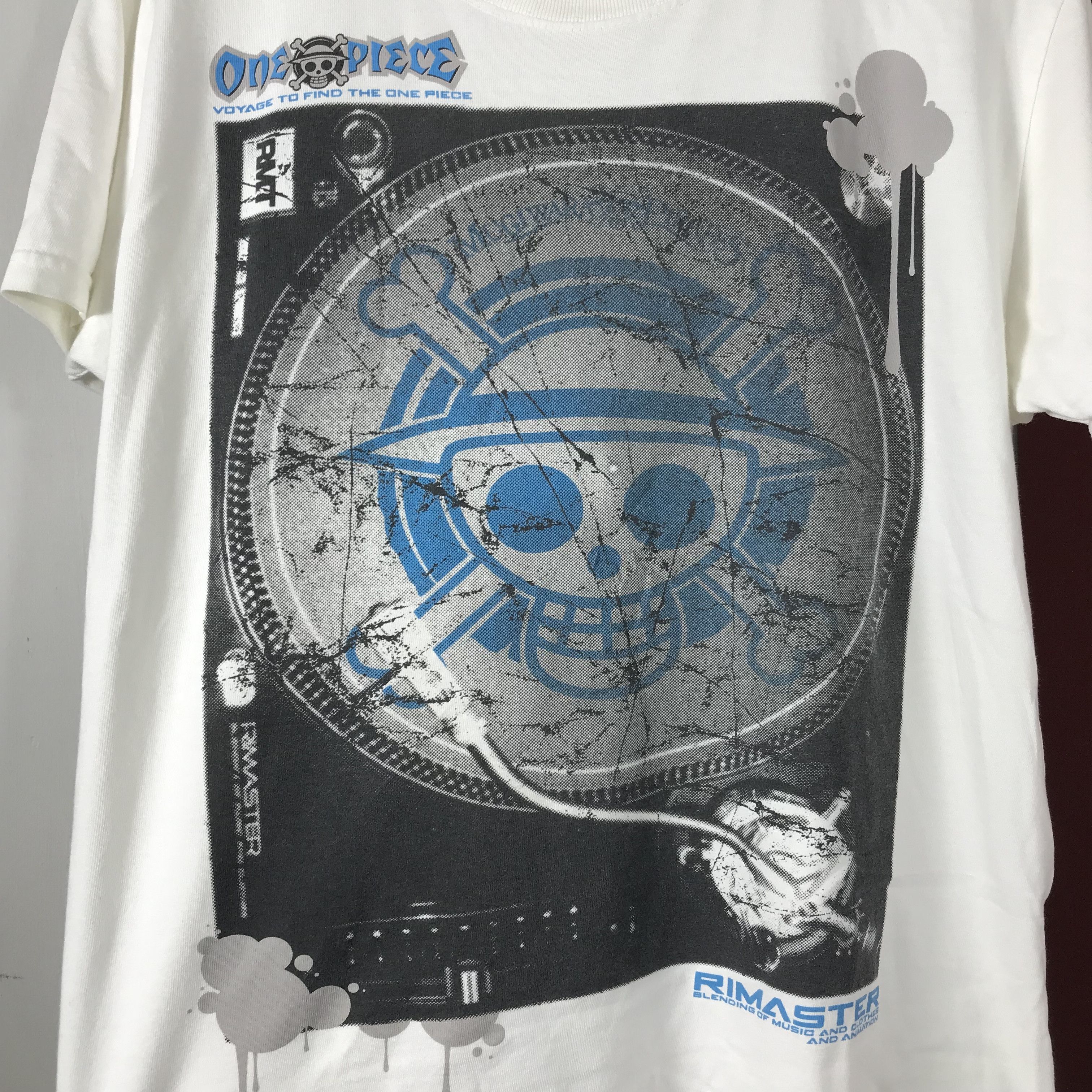 Anime Vintage One Piece Anime Ultra Rare Graphic Tee Size US L / EU 52-54 / 3 - 3 Thumbnail