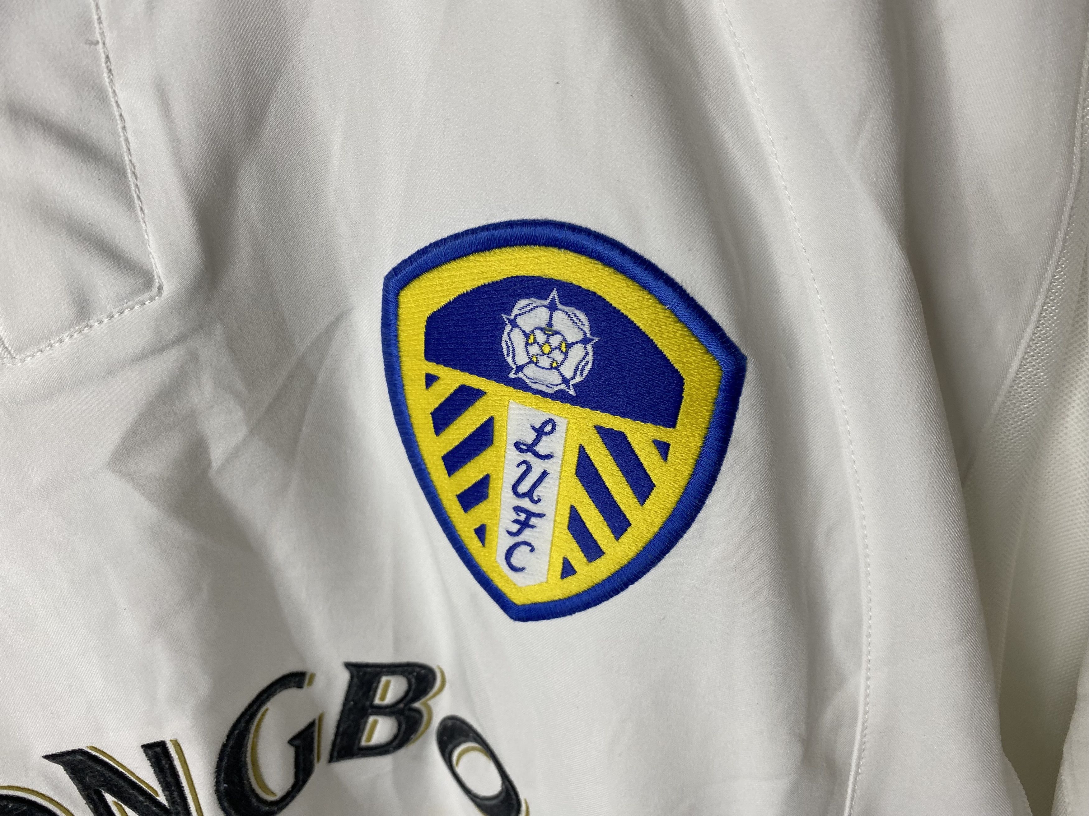Nike LEEDS UNITED 2002 2003 HOME FOOTBALL SHIRT SOCCER JERSEY Size US XL / EU 56 / 4 - 3 Thumbnail