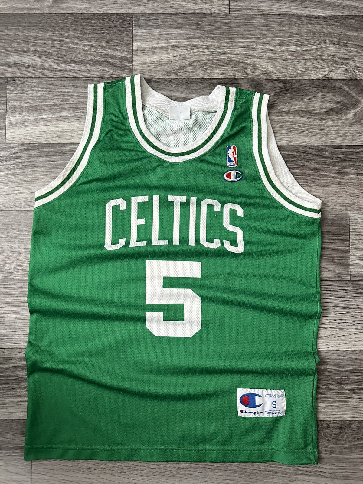 Champion Champion Boston Celtics NBA Garnett Vintage 90s Jersey S-M Size US M / EU 48-50 / 2 - 1 Thumbnail