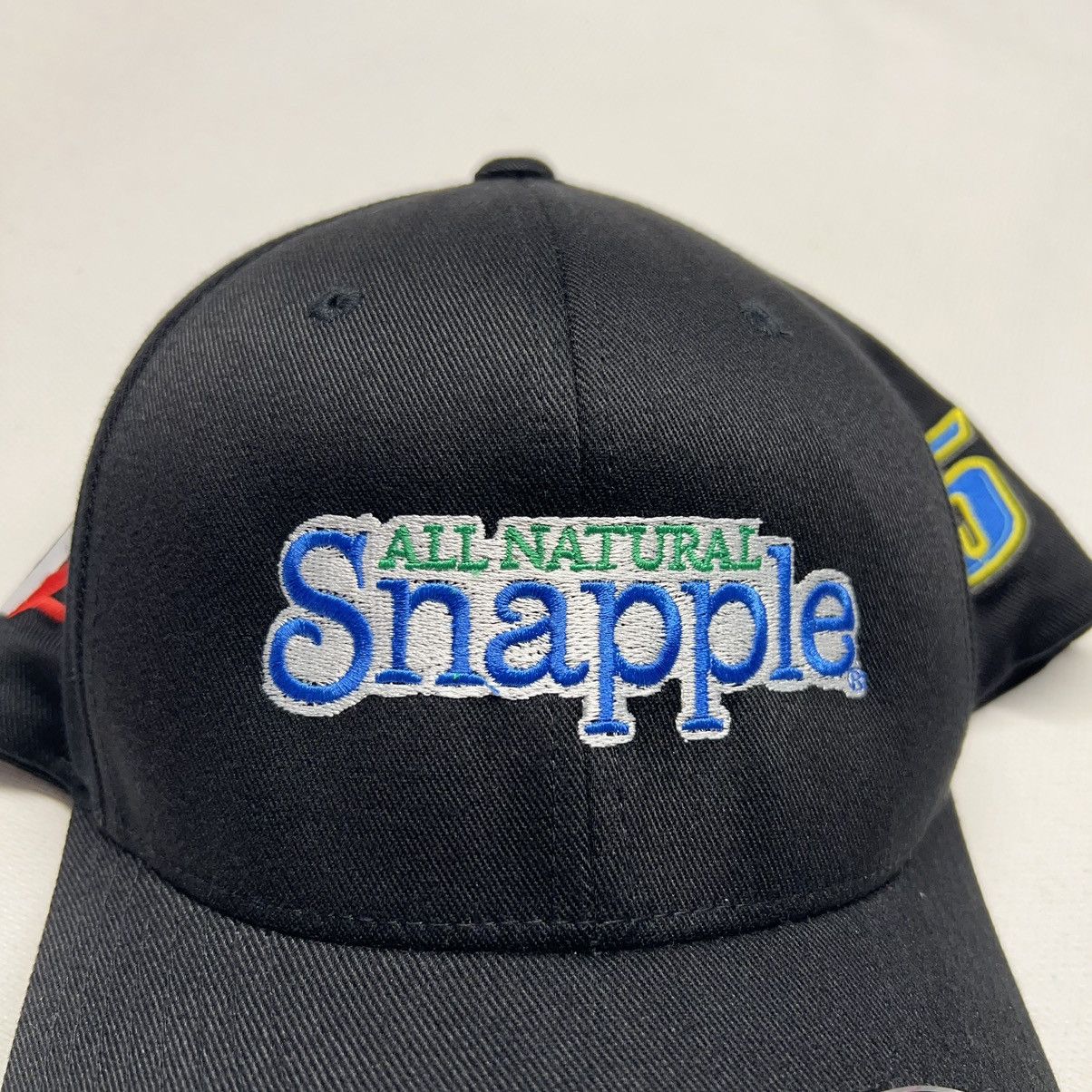 NASCAR × Yupong Snapple Andretti Hat Black Flexfit Cap Racing Cars NASCAR Size ONE SIZE - 6 Thumbnail