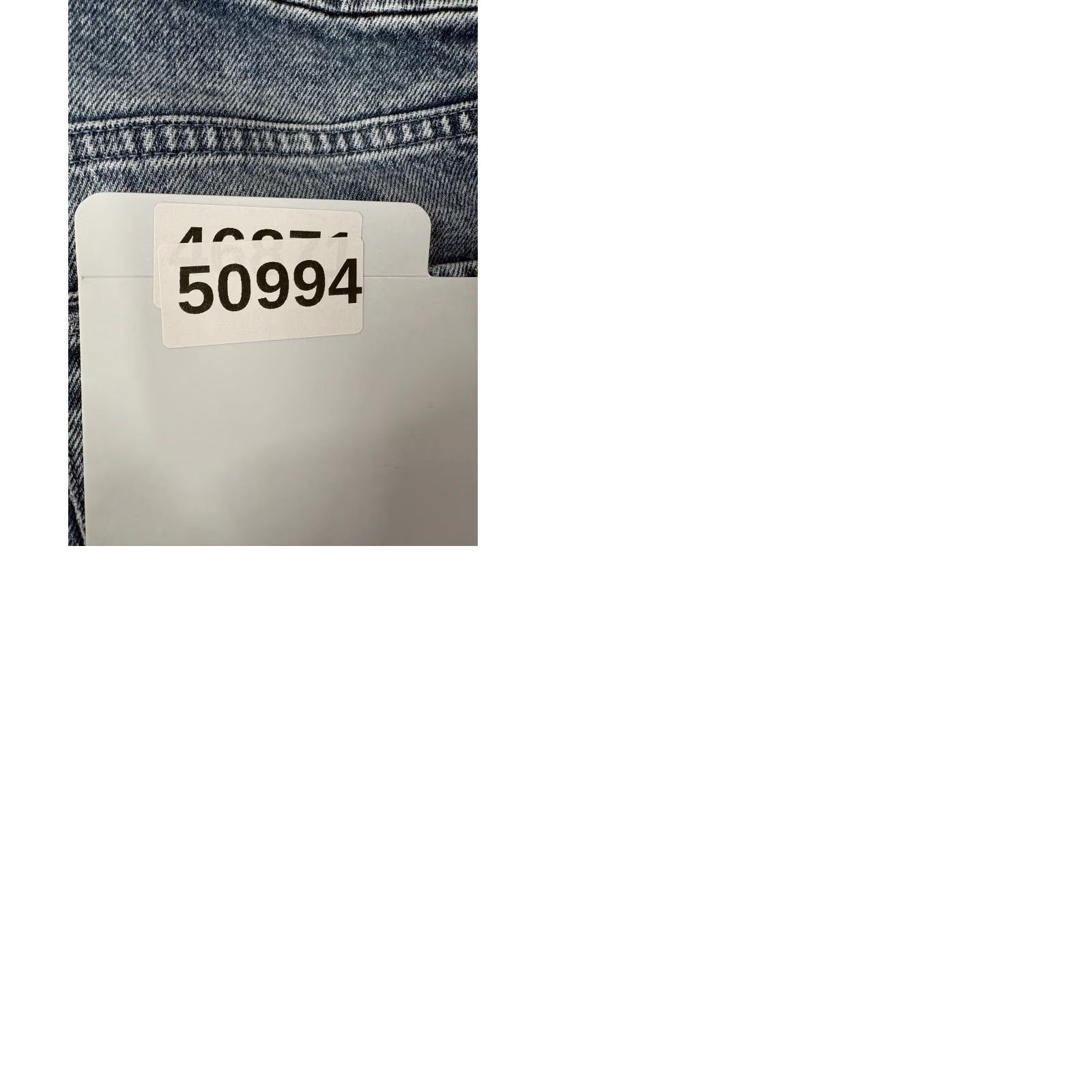 Good American Good American Jeans Womens 8 High Rise Slim Straight Blue Denim 29 in 5-Pocket Stretch Cotton Blend Spandex Size 30" / US 8 / IT 44 - 9 Thumbnail