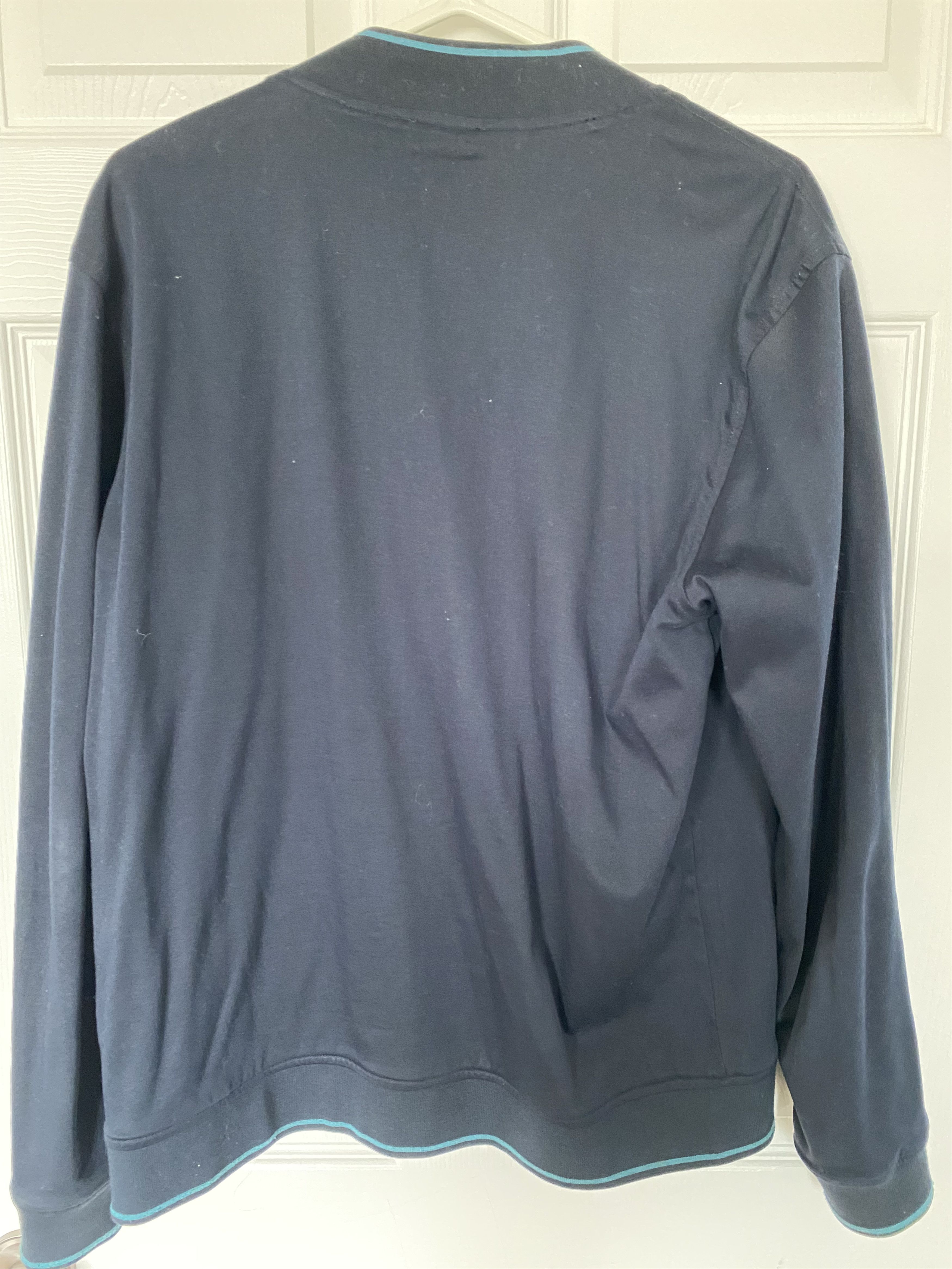Ted Baker Ted Baker Reversible Bomber Jacket Navy & Floral |Size 4| Size US L / EU 52-54 / 3 - 4 Thumbnail