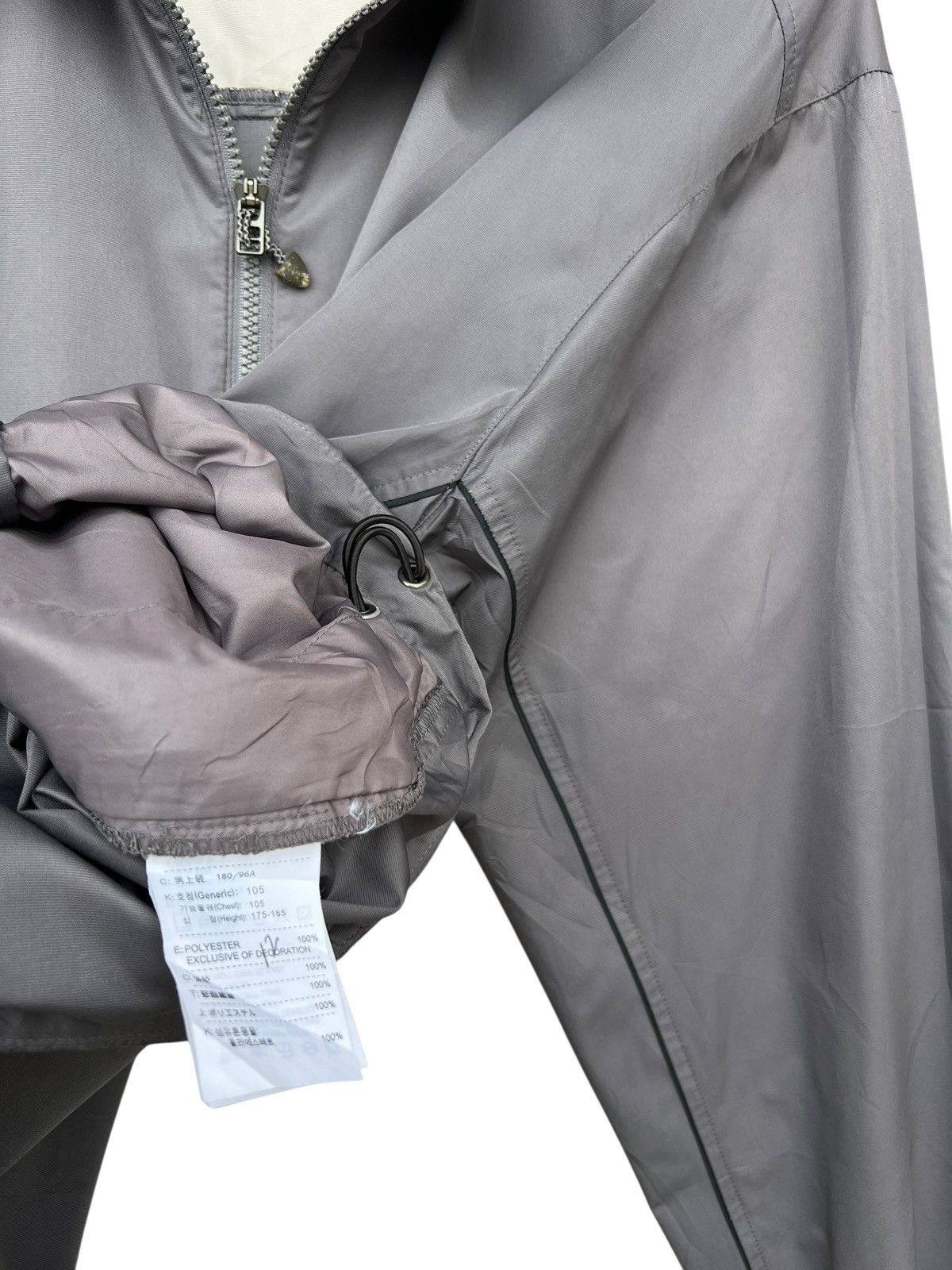 Nike × Vintage Vintage Y2K Nike Zipper Small Swoosh Grey Jacket Size US XL / EU 56 / 4 - 11 Thumbnail