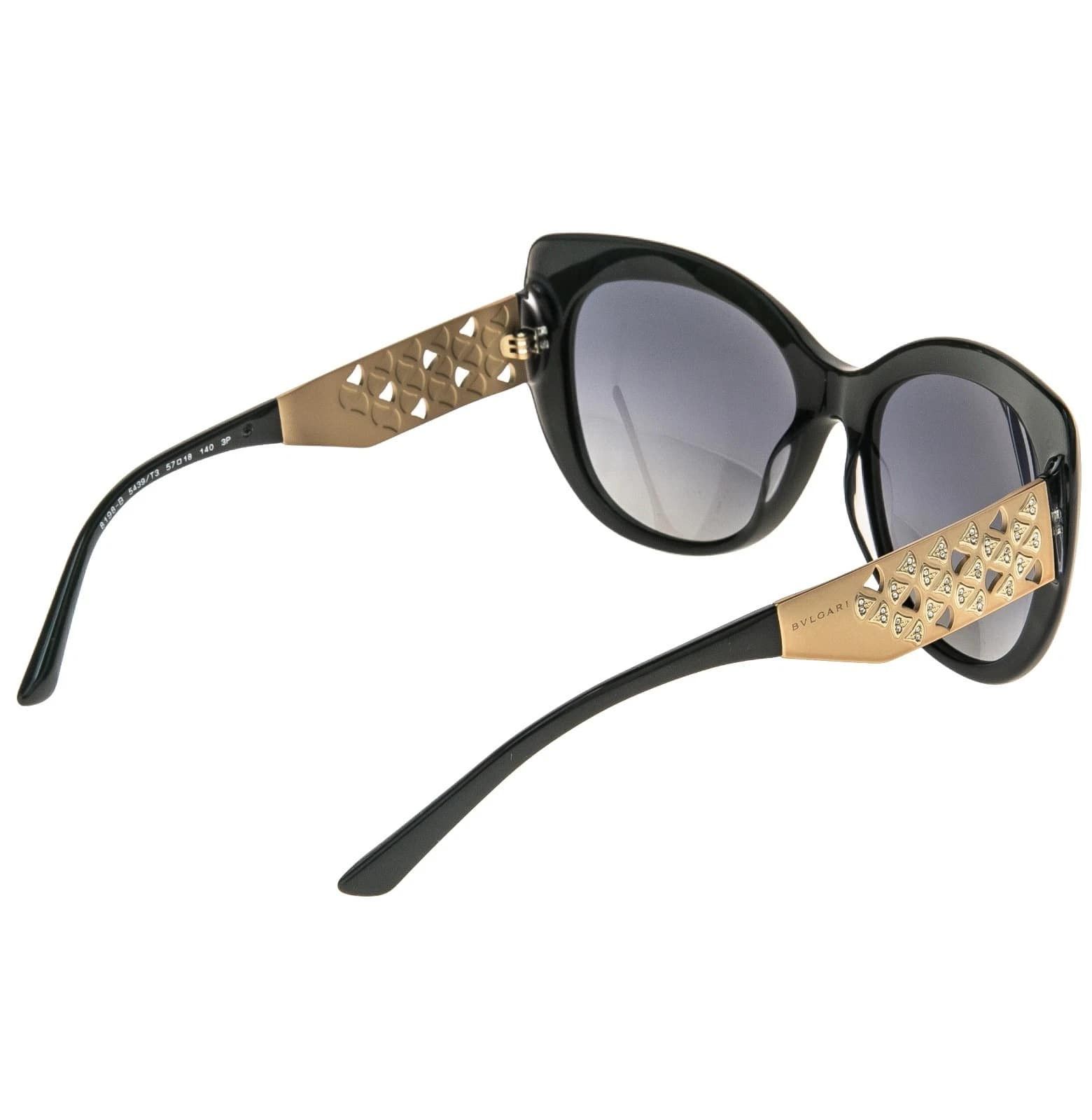 Bvlgari BULGARI BV8198B DIVAS DREAM Black POLARIZED Sunglasses 8198 Size ONE SIZE - 7 Thumbnail