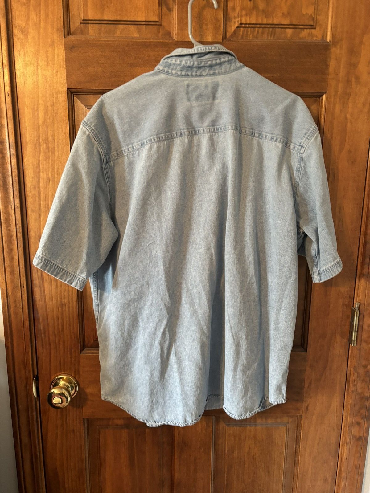 Harley Davidson × Vintage Denim Harley Davidson Button Up Shirt Size US XL / EU 56 / 4 - 2 Thumbnail