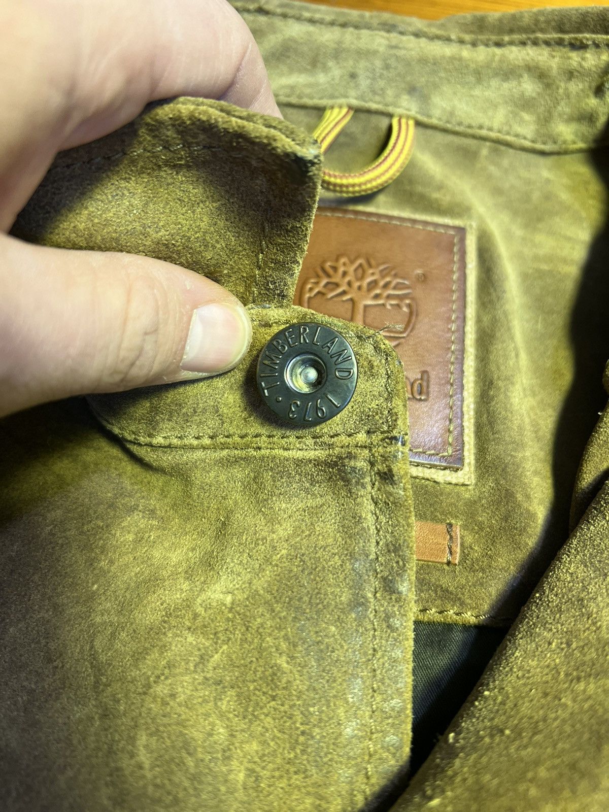 Timberland Timberland Men's Waxed Suede Welder Jacket - Sz medium Size US M / EU 48-50 / 2 - 4 Thumbnail