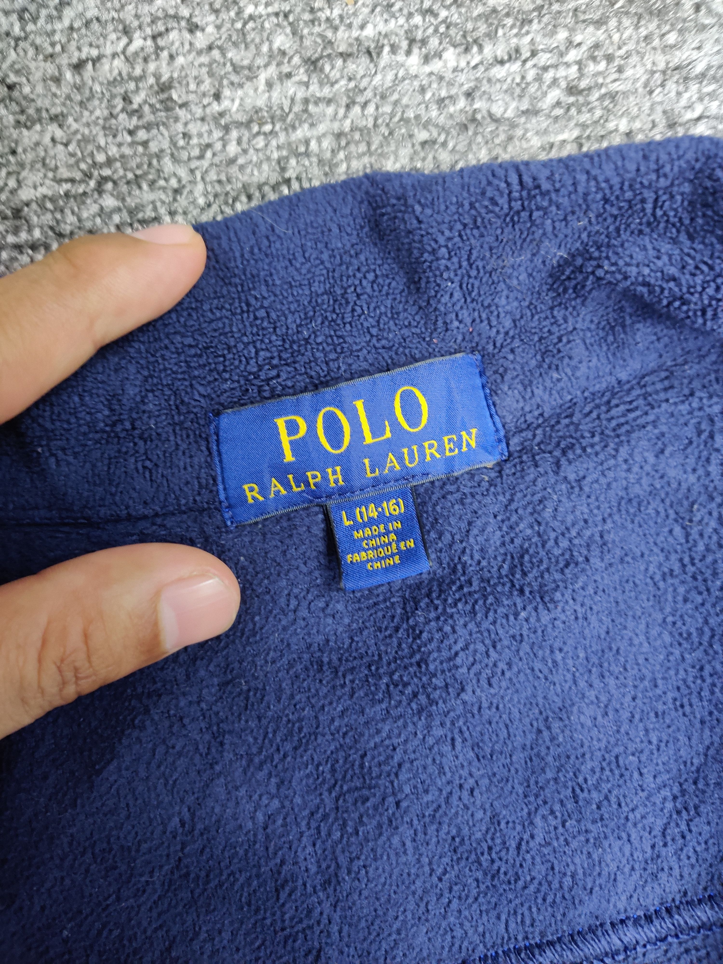 Polo Ralph Lauren Vintage Polo Ralph Lauren Fleece Vest Size US L / EU 52-54 / 3 - 6 Thumbnail