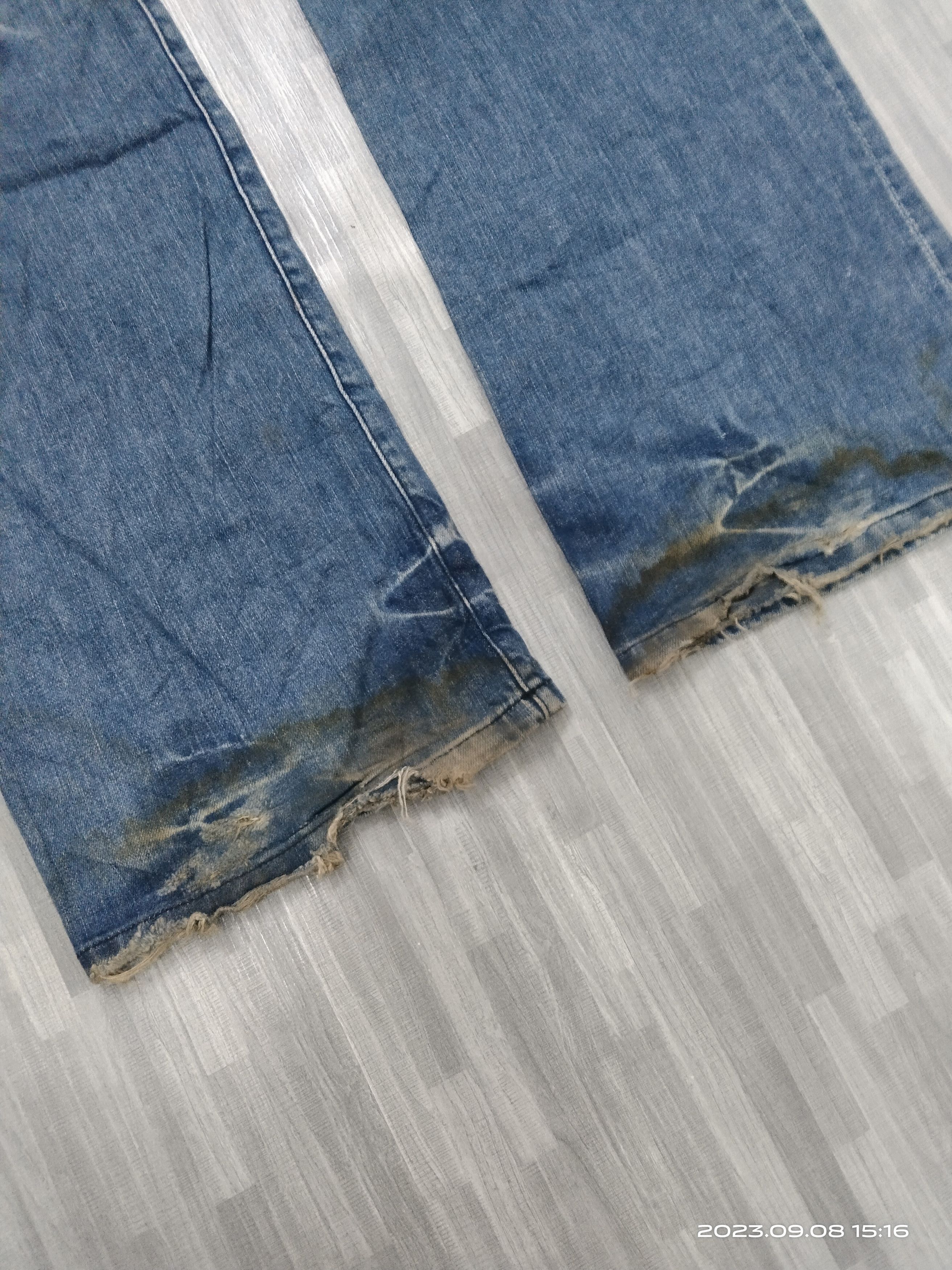 Vintage FLARE SICK ROBINS JEANS Size US 33 - 6 Thumbnail