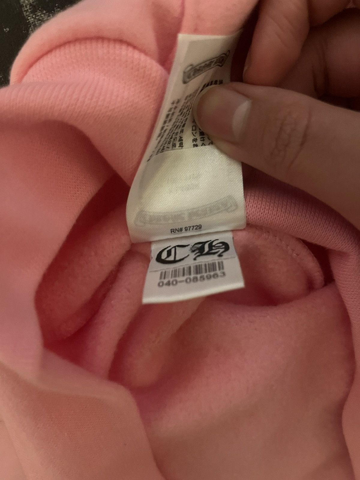 Chrome Hearts Chrome Hearts Horseshoe Pink/Blue hoodie Size US XL / EU 56 / 4 - 4 Thumbnail