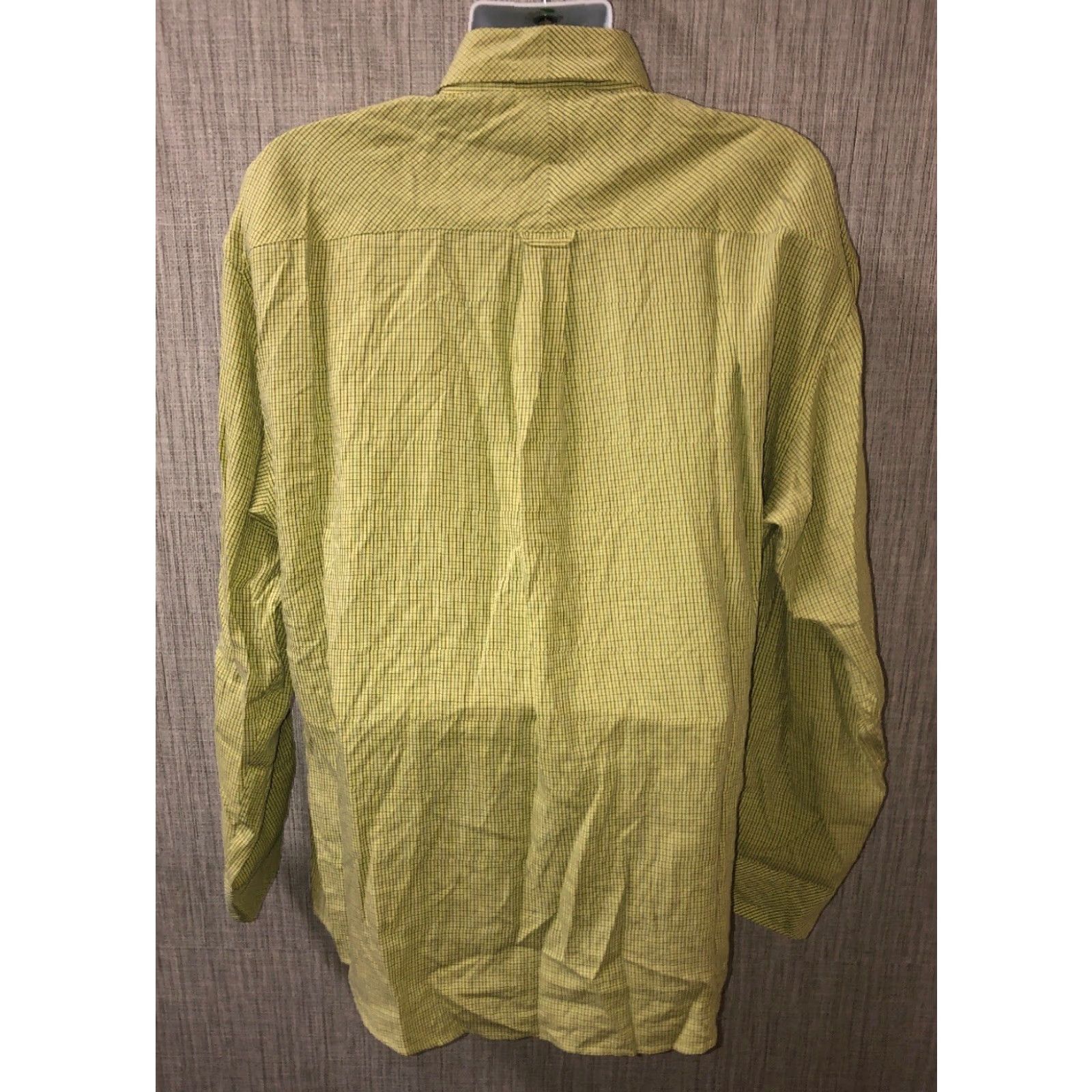 BUGATCHI Bugatchi Uomo Mens Green Long Sleeve Button Front Shirt Size XXL Size US XXL / EU 58 / 5 - 5 Thumbnail