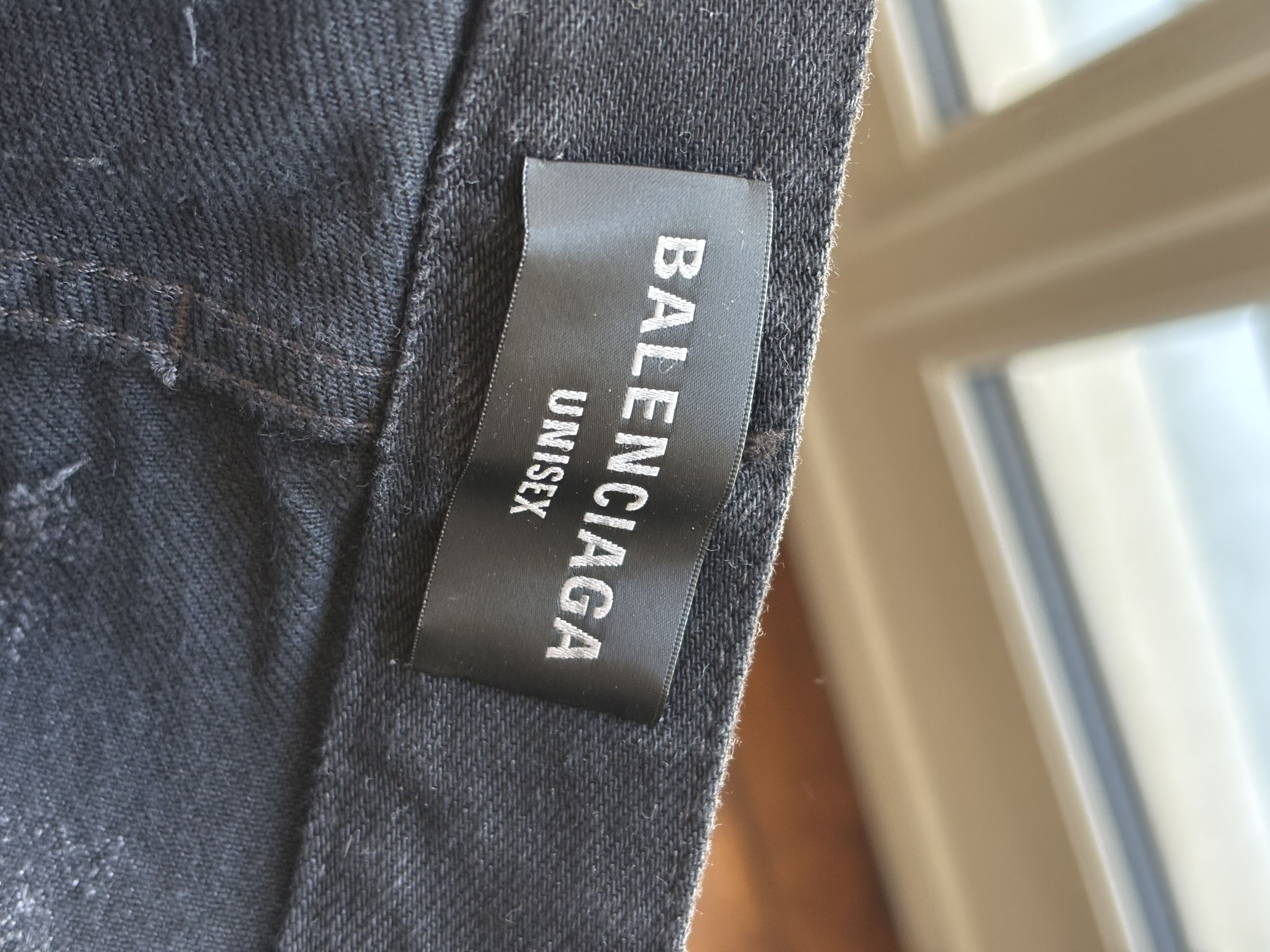 Balenciaga Destroyed Denim Balenciaga Small Oversized Mud show Size US 34 / EU 50 - 5 Thumbnail