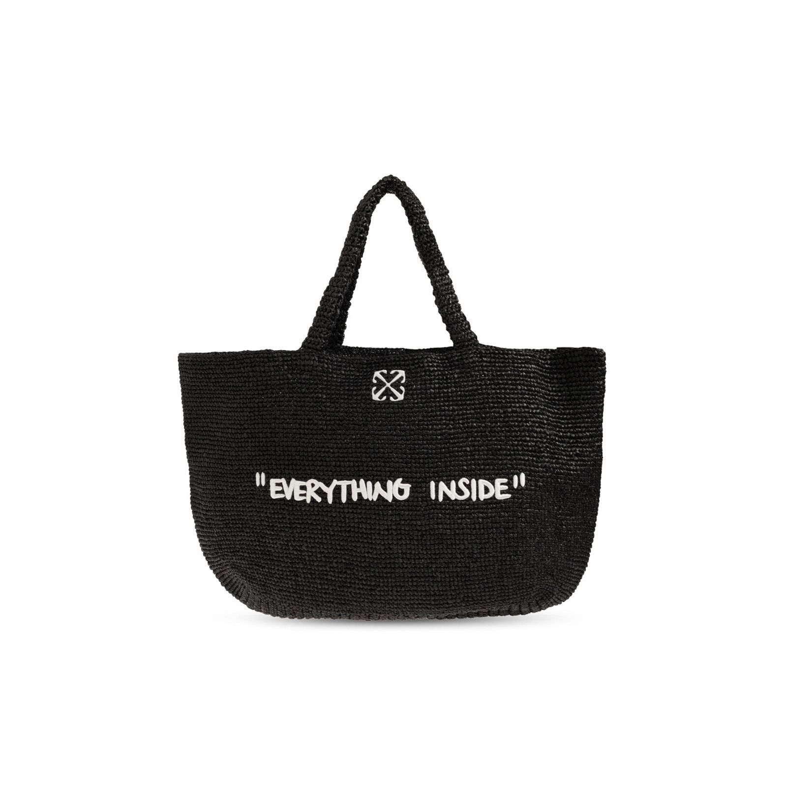 Off-White OFF WHITE Jitney Black Tote Bag New Size ONE SIZE - 1 Thumbnail