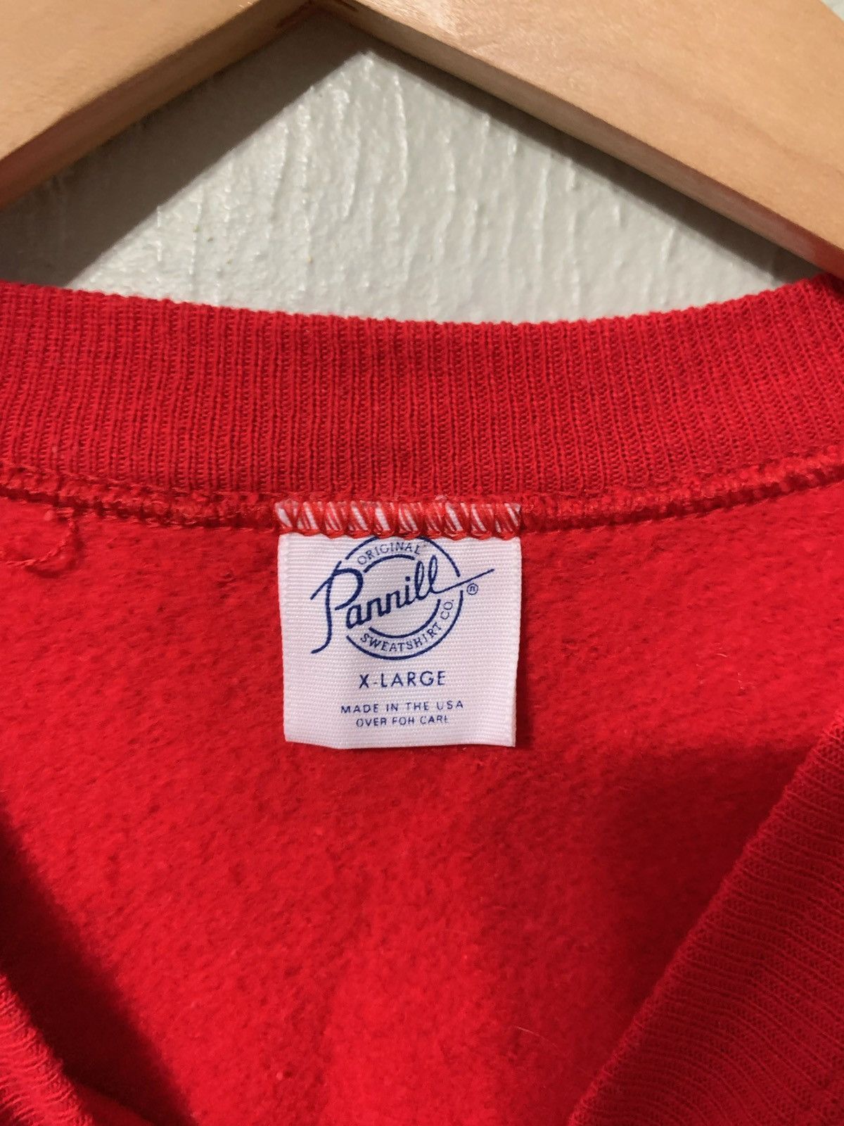 Vintage Vintage Crewneck 1980s Blank Red Raglan Crewneck Size US XL / EU 56 / 4 - 1 Thumbnail