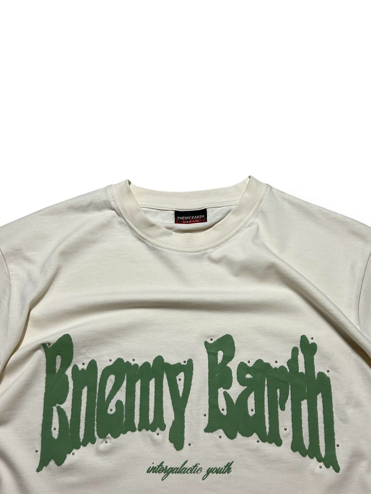 Japanese Brand × Supreme Enemy Earth T-Shirt Rare Y2K Graphic Streetwear Designer Tee Size US M / EU 48-50 / 2 - 2 Thumbnail