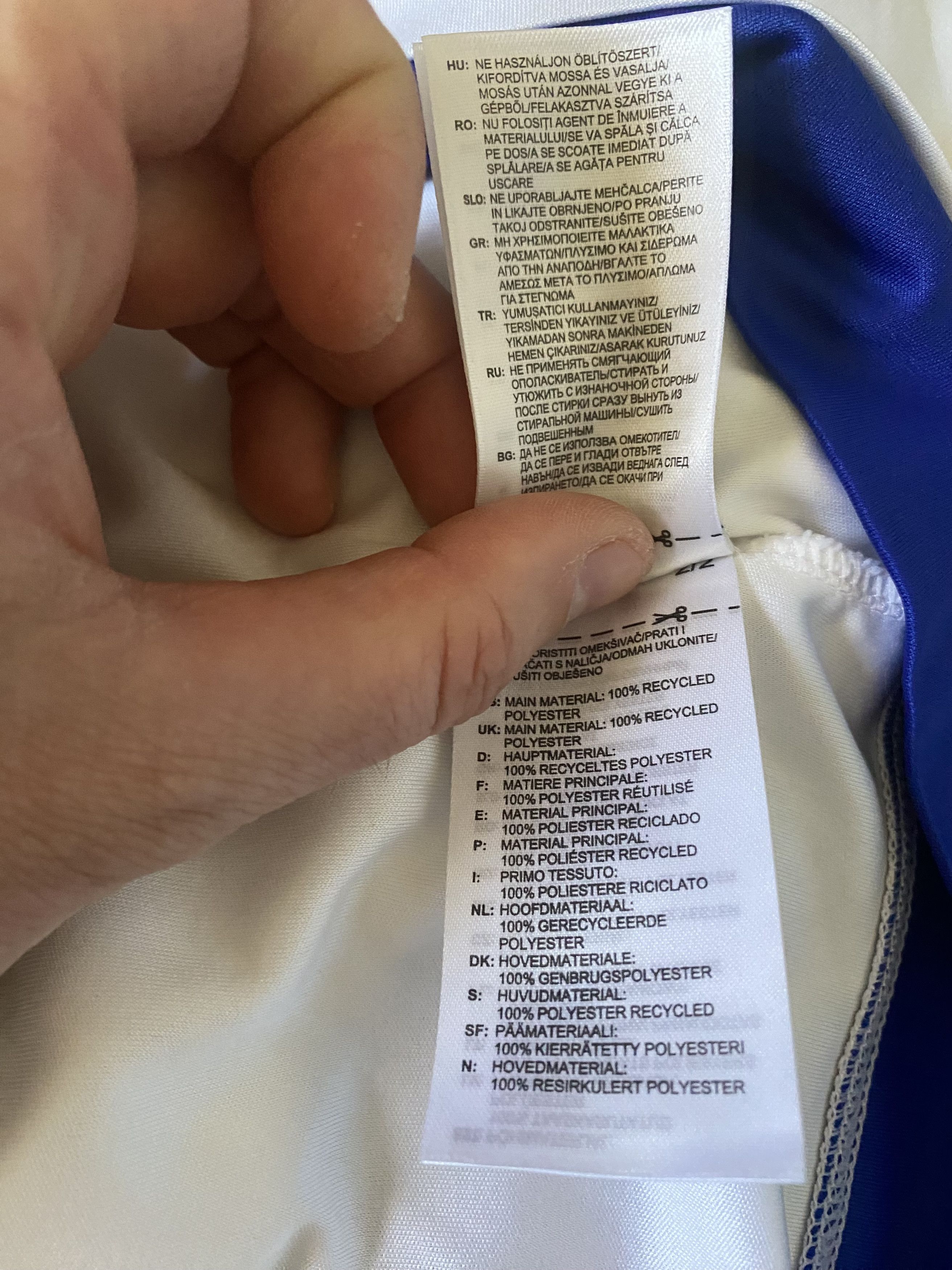 Adidas CHELSEA LONDON F.C. 2015 - 2016 - L - Adidas - UNIQUE Size US L / EU 52-54 / 3 - 5 Thumbnail