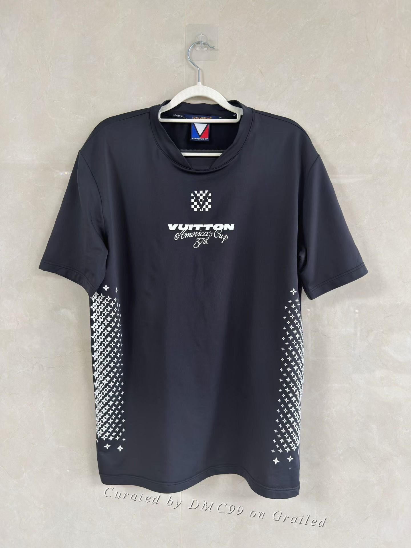 Louis Vuitton Louis Vuitton America's Cup Letter Logo Short Sleeve Size US M / EU 48-50 / 2 - 1 Thumbnail