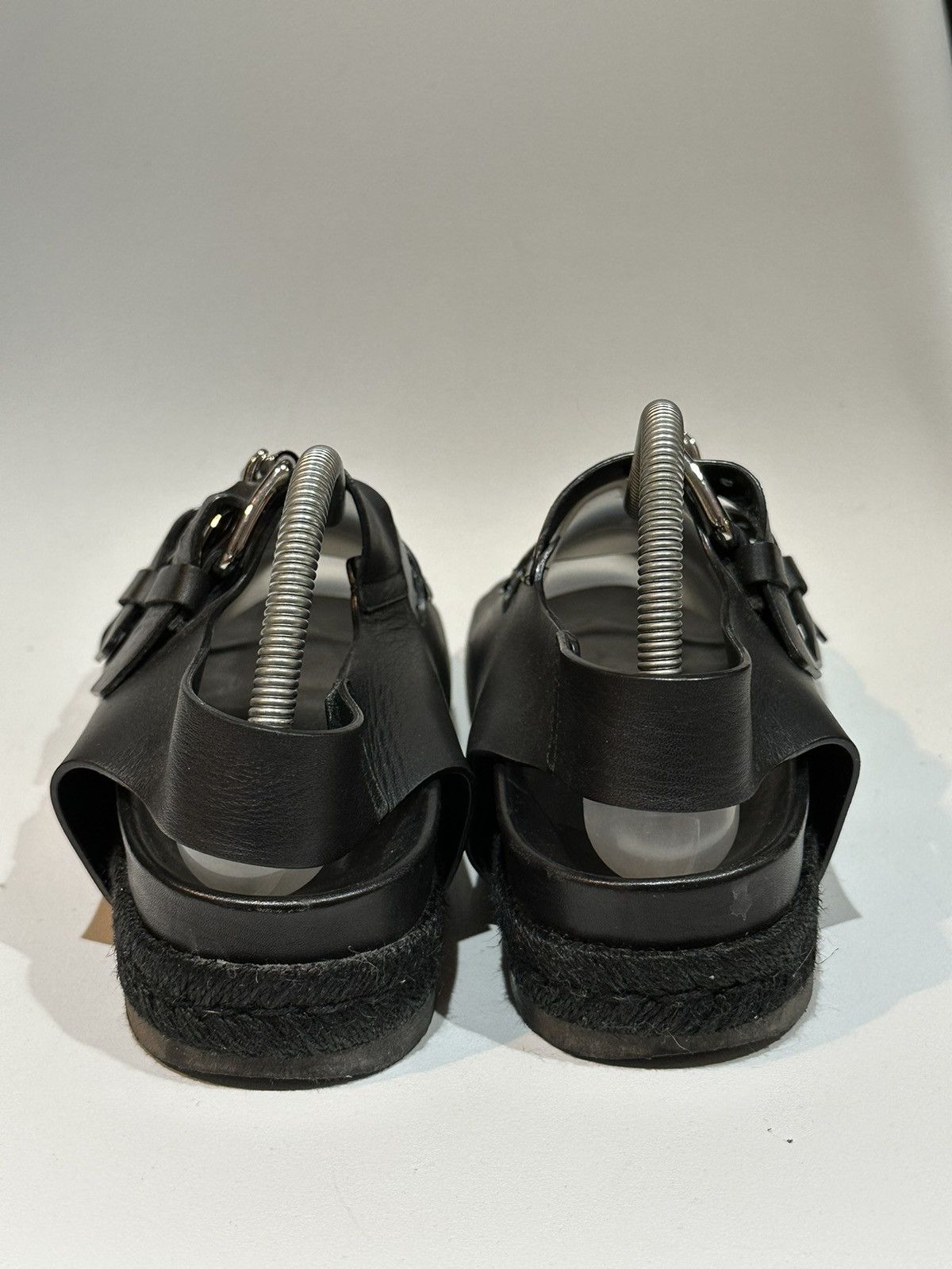 Alexander Wang Black Strap Sandals Size US 8 / EU 41 - 3 Thumbnail