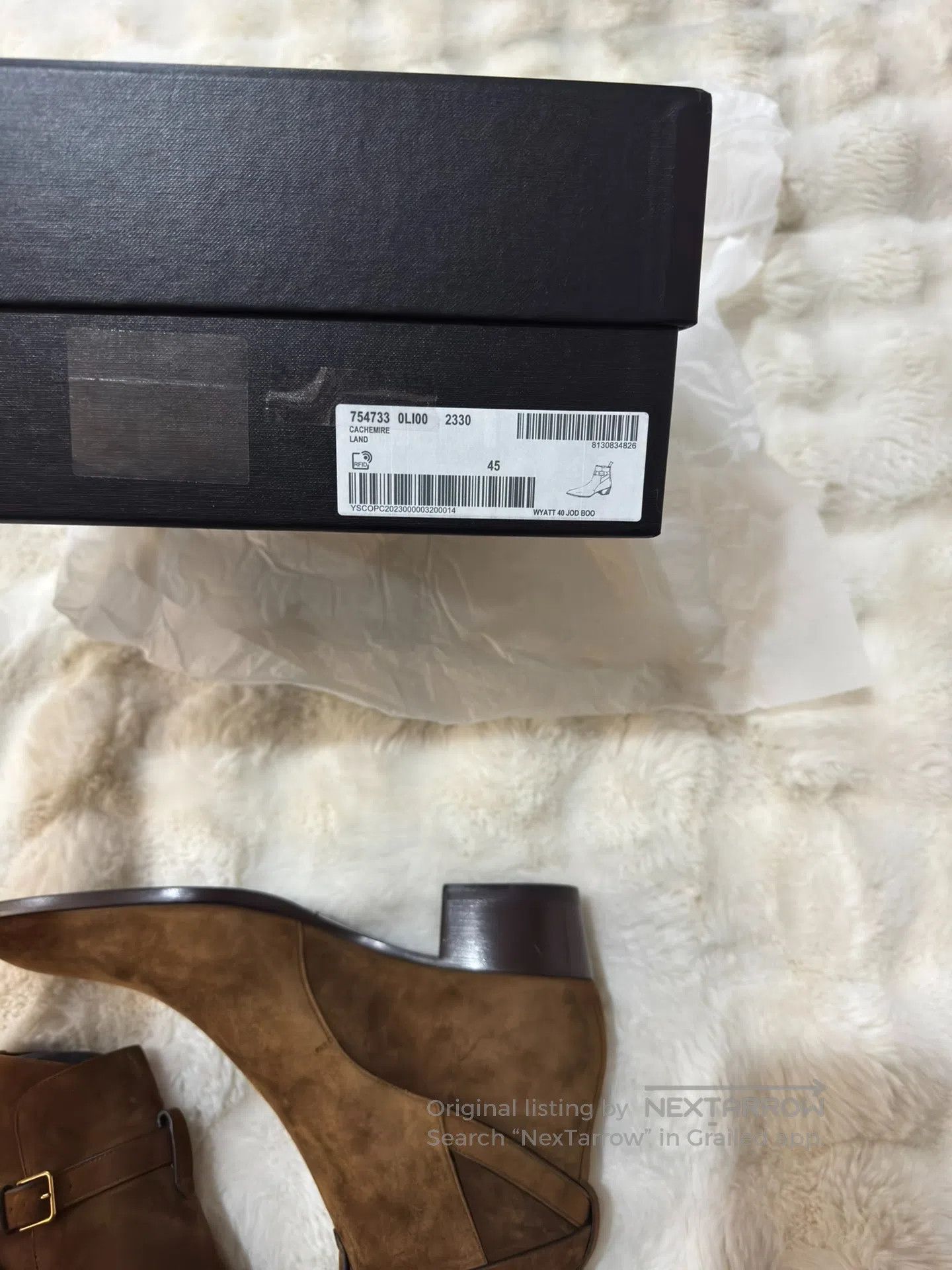 Saint Laurent Paris Saint Laurent Paris Men's Boots| Size US 12 / EU 45 - 9 Thumbnail