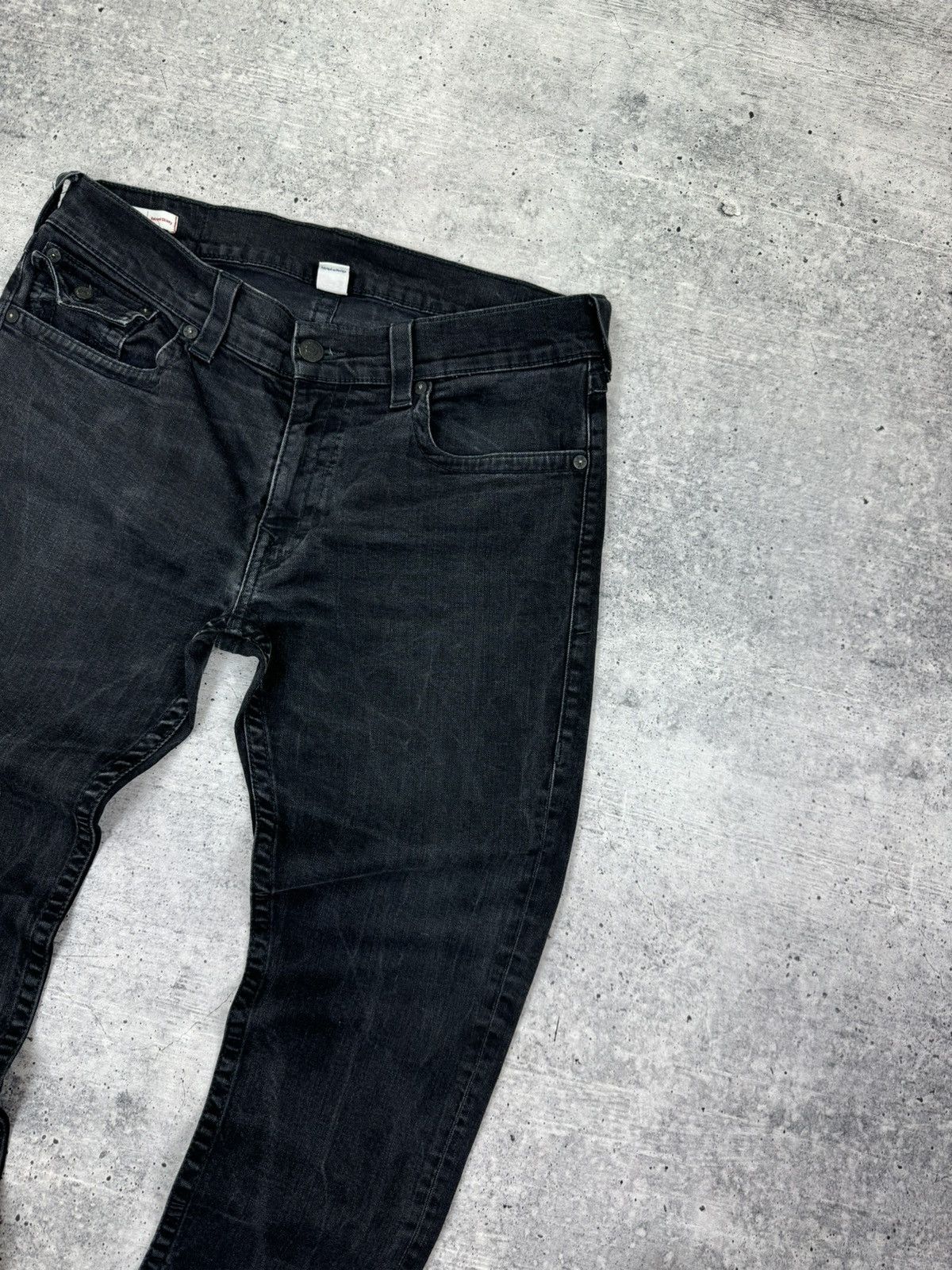 True Religion Vintage True Religion Rocco Black Stonewashed Denim Jeans 36 Size US 36 / EU 52 - 7 Thumbnail