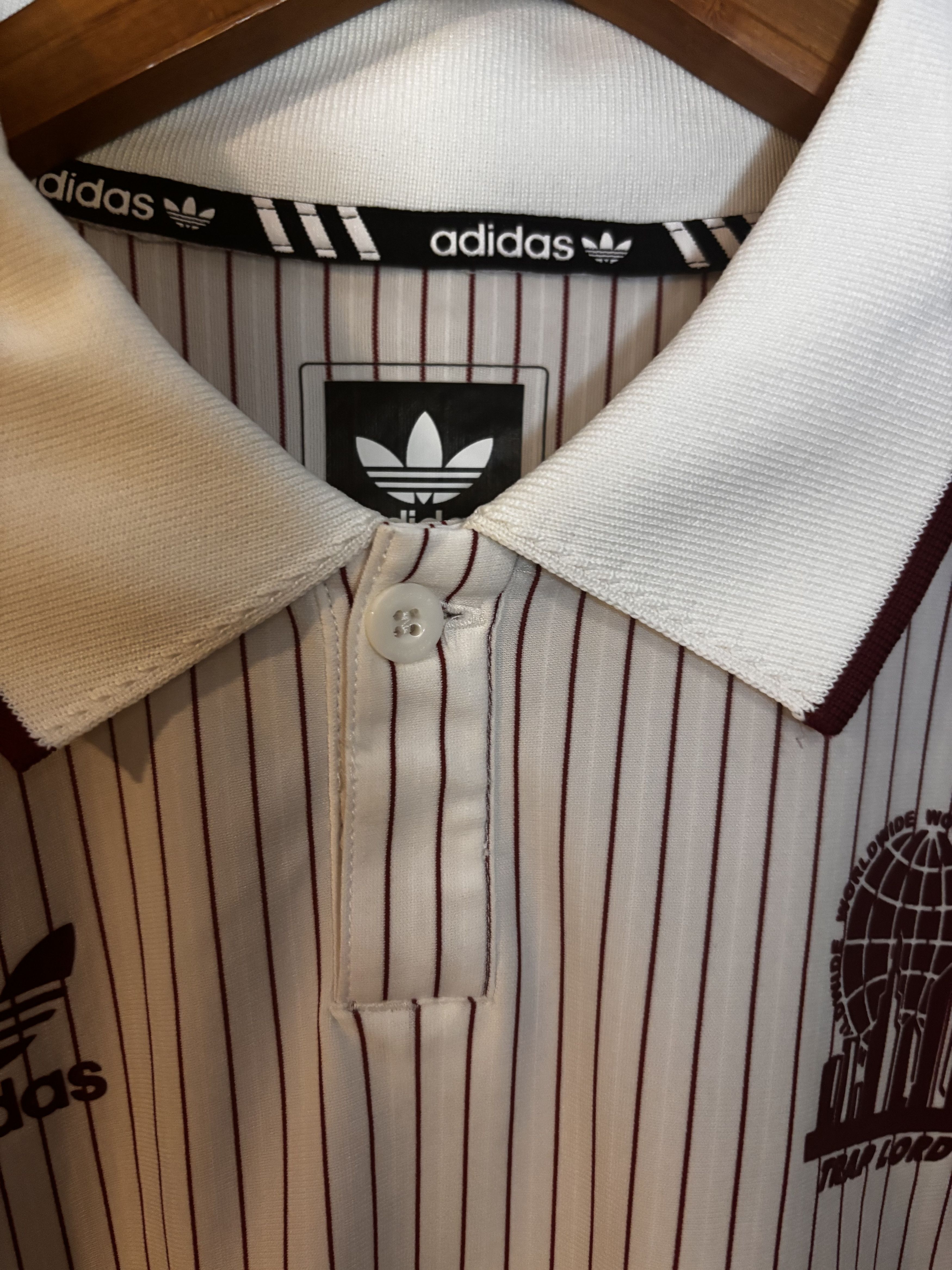 Adidas Adidas x ASAP FERG Trap Lord pinstripe jersey Size US S / EU 44-46 / 1 - 5 Thumbnail