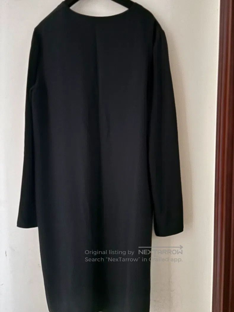 The Row The Row size 6 Black Silk Dress Size L / US 10 / IT 46 - 6 Thumbnail