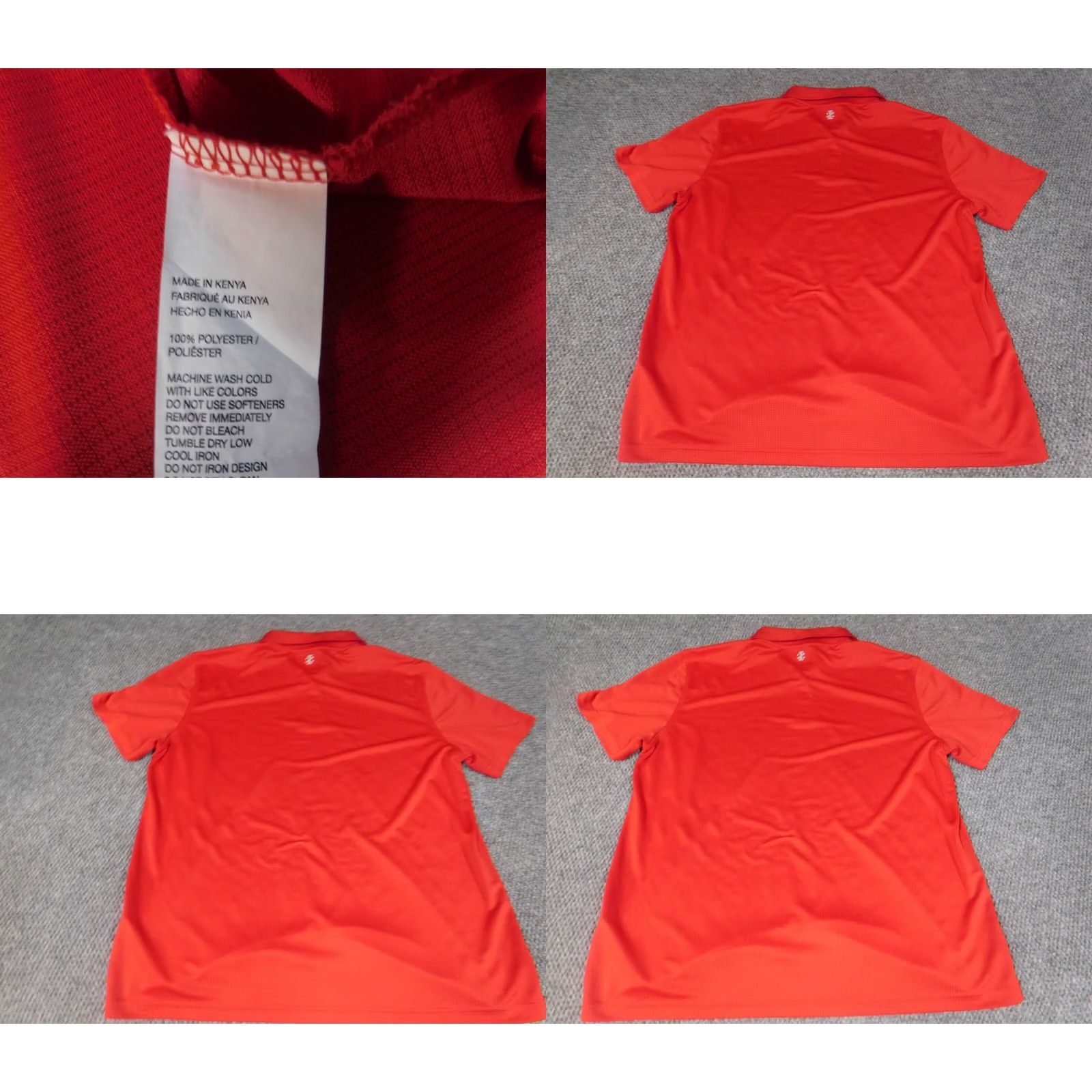 Izod Izod Polo Shirt XL Red Golf Stretch Active Size US XL / EU 56 / 4 - 8 Thumbnail