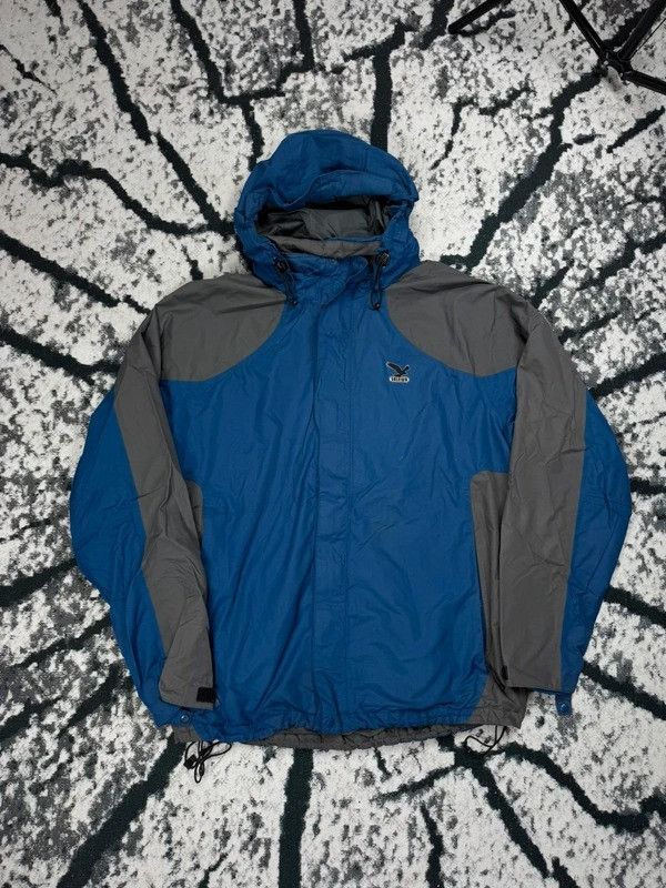 SALEWA Vintage Salewa Goretex Powertex Ski Jacket Blue Gray XL Size US XL / EU 56 / 4 - 1 Thumbnail
