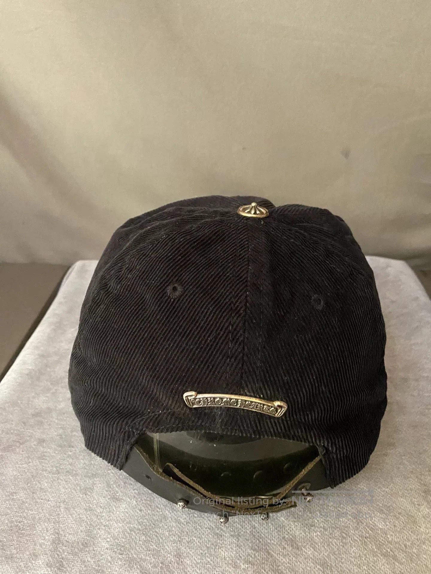 Chrome Hearts Chrome Hearts Orange Corduroy Cap. Size ONE SIZE - 3 Thumbnail
