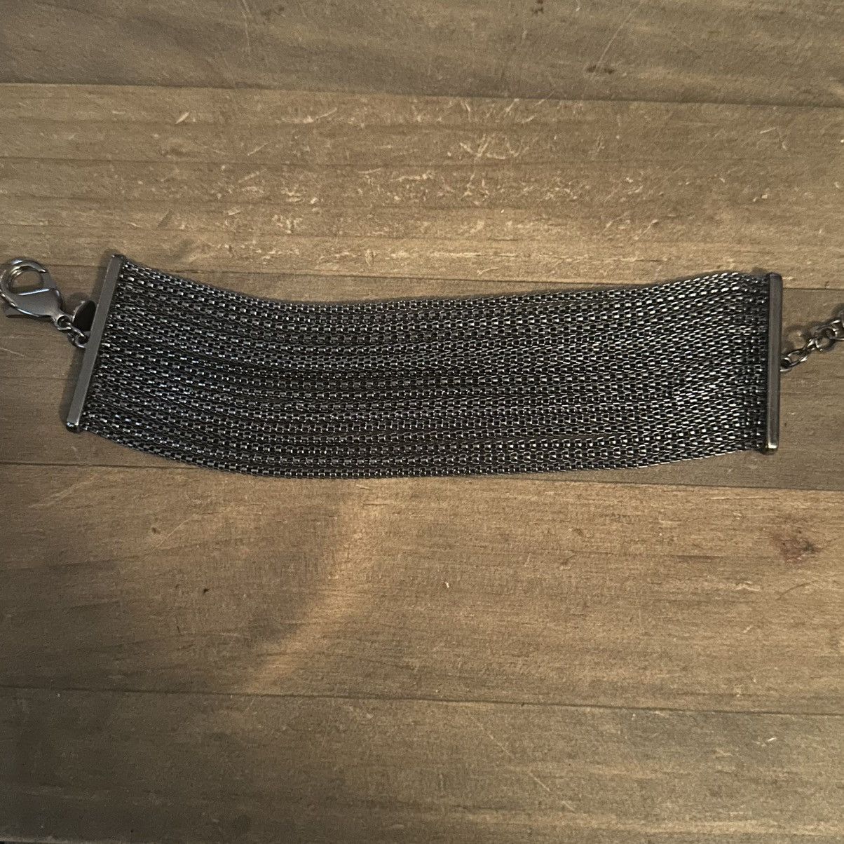 Express Express gunmetal multi chain bracelet Size ONE SIZE - 4 Thumbnail
