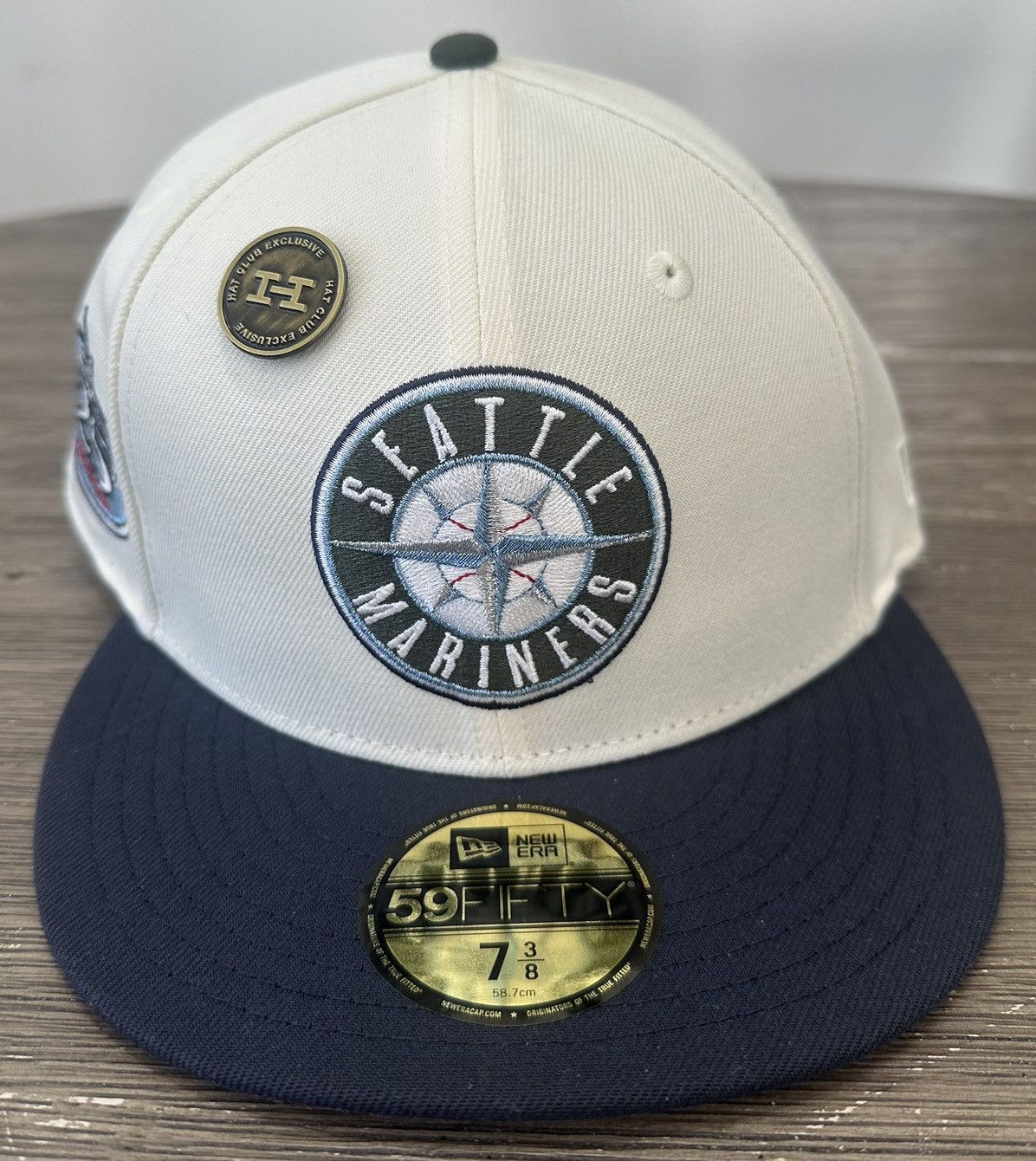 Hat Club × New Era Size 7 3/8 - Hat Club LA Exclusive Seattle Mariners Size ONE SIZE - 2 Thumbnail