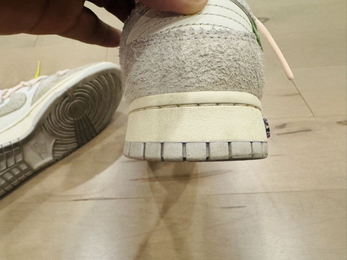 Nike × Off-White Size 10 - Nike Off-White x Dunk Low Lot 12 of 50 Size US 10 / EU 43 - 4 Thumbnail