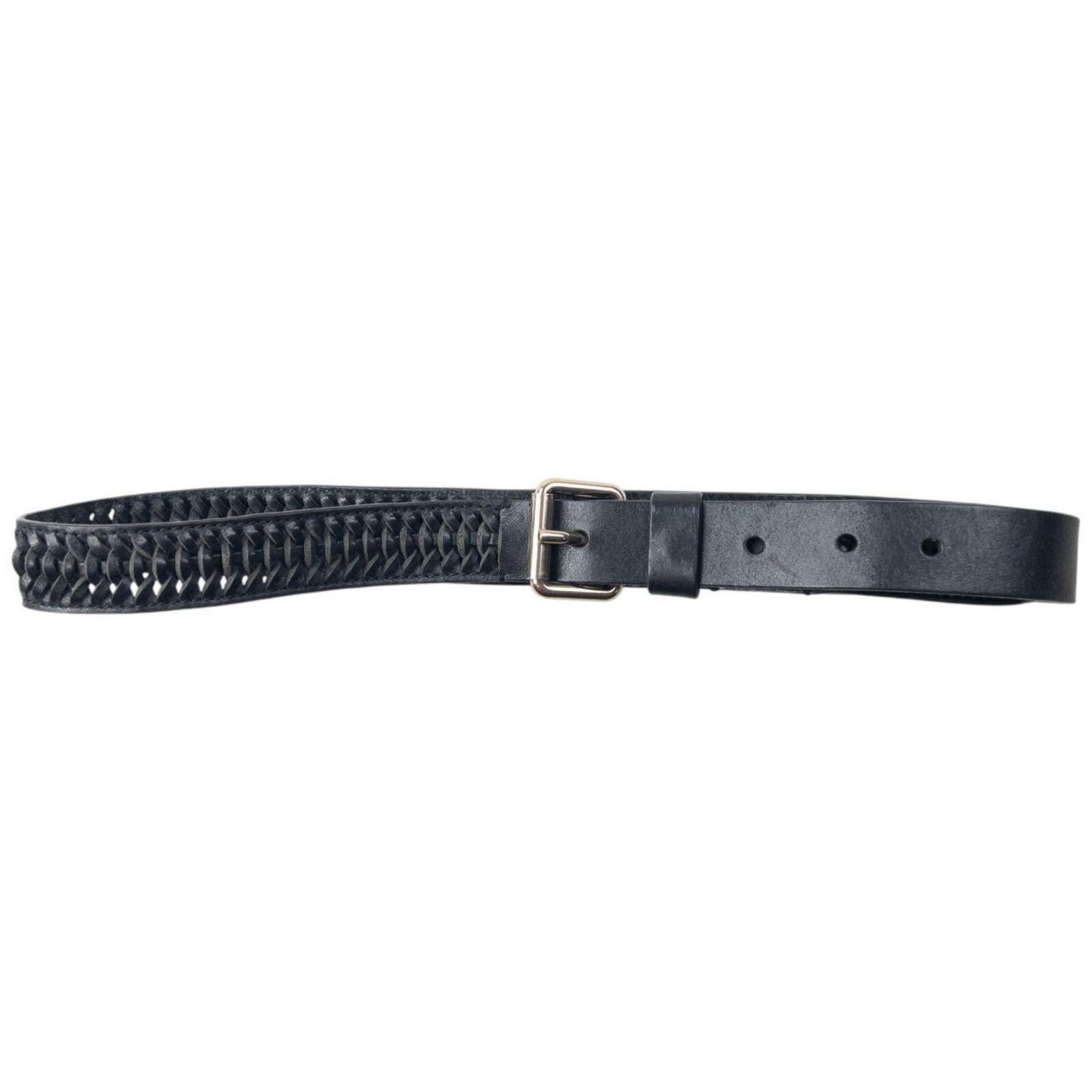 Burberry Vintage 2000s Burberry Braided Leather Belt Size W26 Size ONE SIZE - 2 Thumbnail