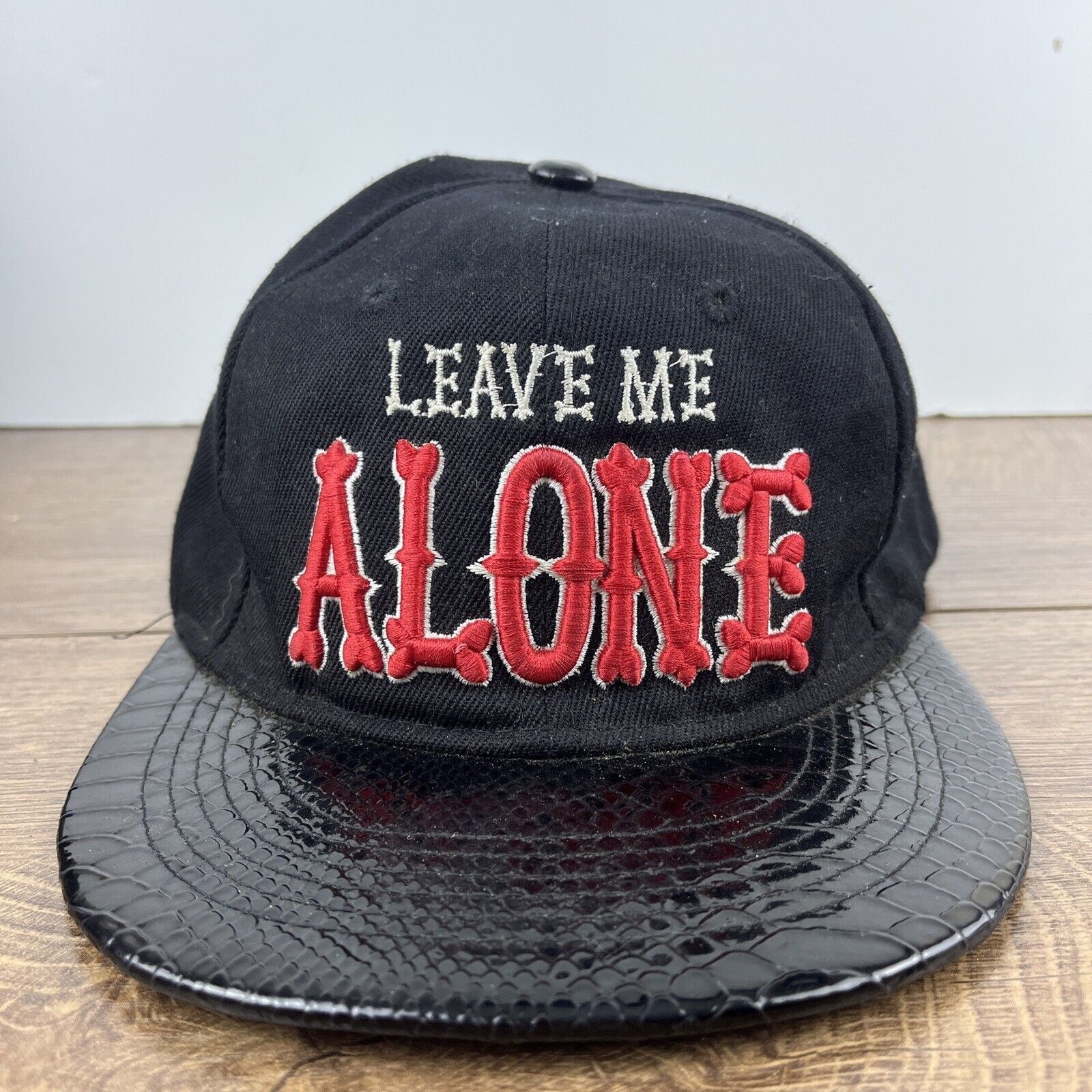 Other Leave Me Alone Hat Leave Me Alone Hat Snapback Adjustable Ad Size ONE SIZE - 4 Thumbnail