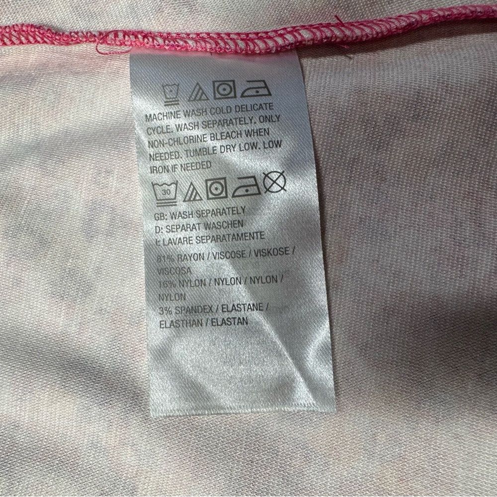 Isaac Mizrahi New Isaac Mizrahi Printed Swing Tie Pink Floral Cardigan Si Size XL / US 12-14 / IT 48-50 - 7 Thumbnail