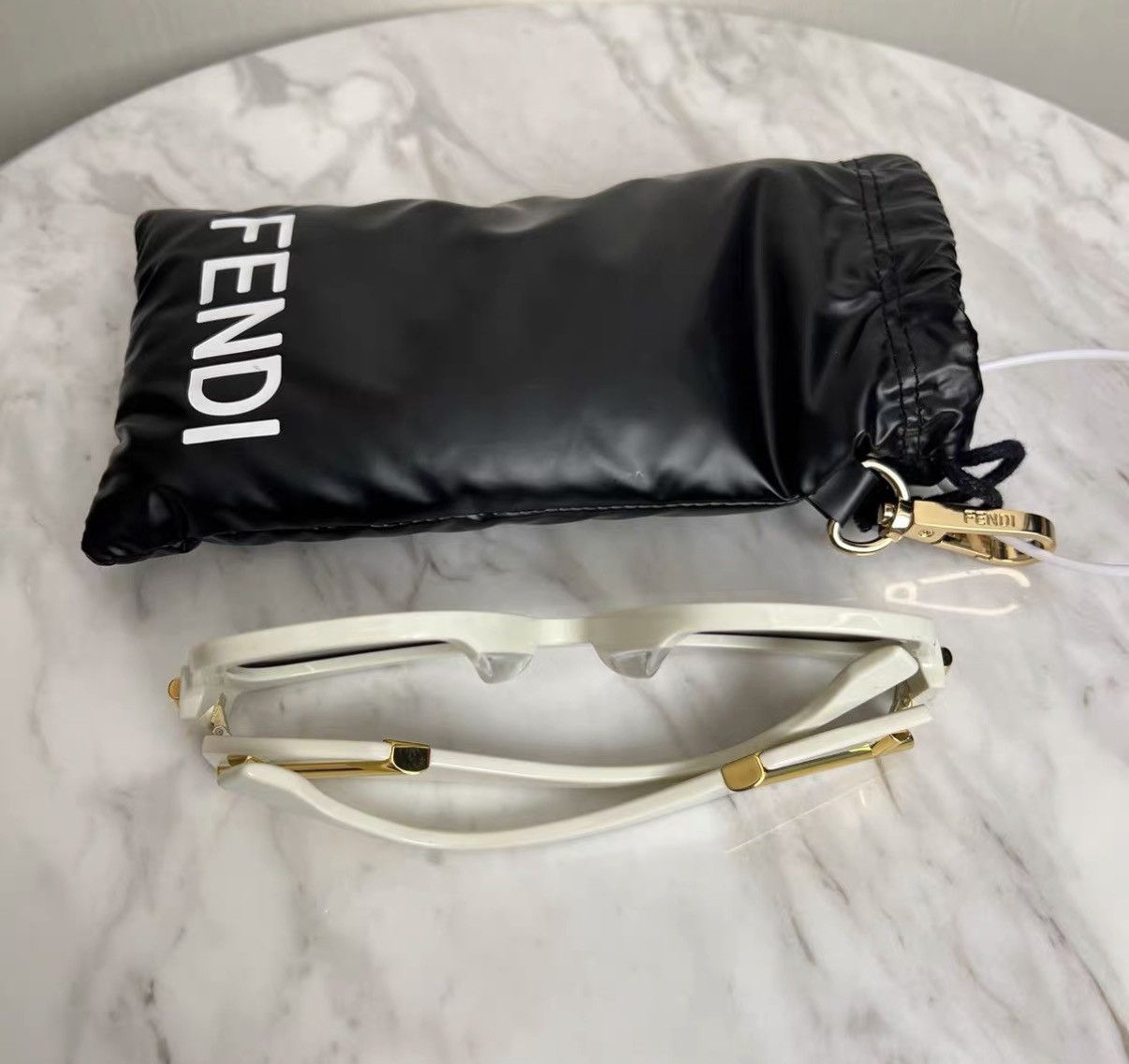 Fendi Fendi Logo Oval Sunglasses J42 Size ONE SIZE - 8 Thumbnail