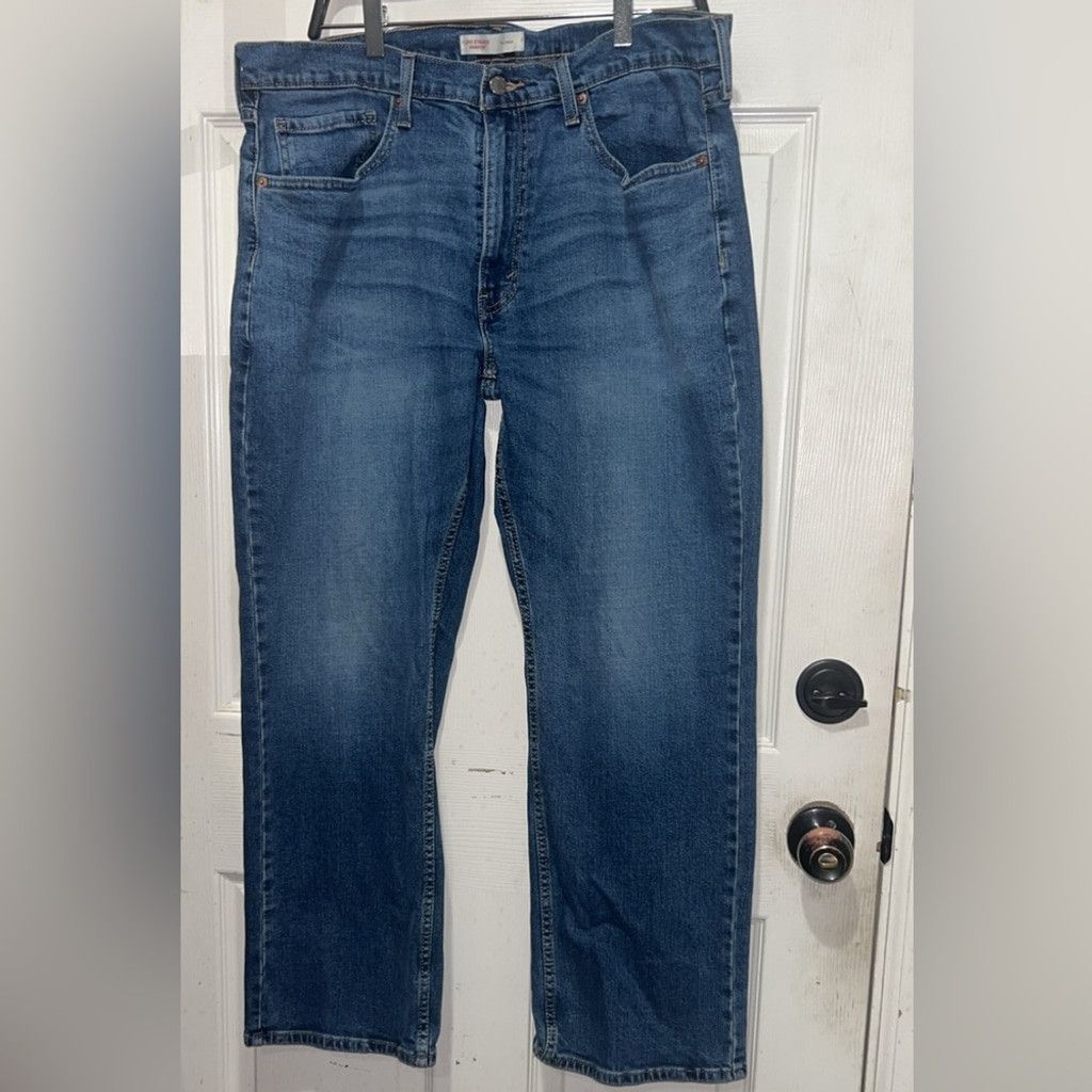 Levi's Levi's blue relaxed fit jeans 36x30 #denim #relaxedfit Size US 36 / EU 52 - 2 Thumbnail