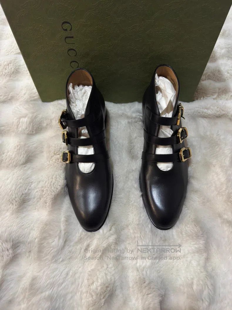 Gucci Guicci Leather Shoes Boots Size US 10 / EU 43 - 6 Thumbnail