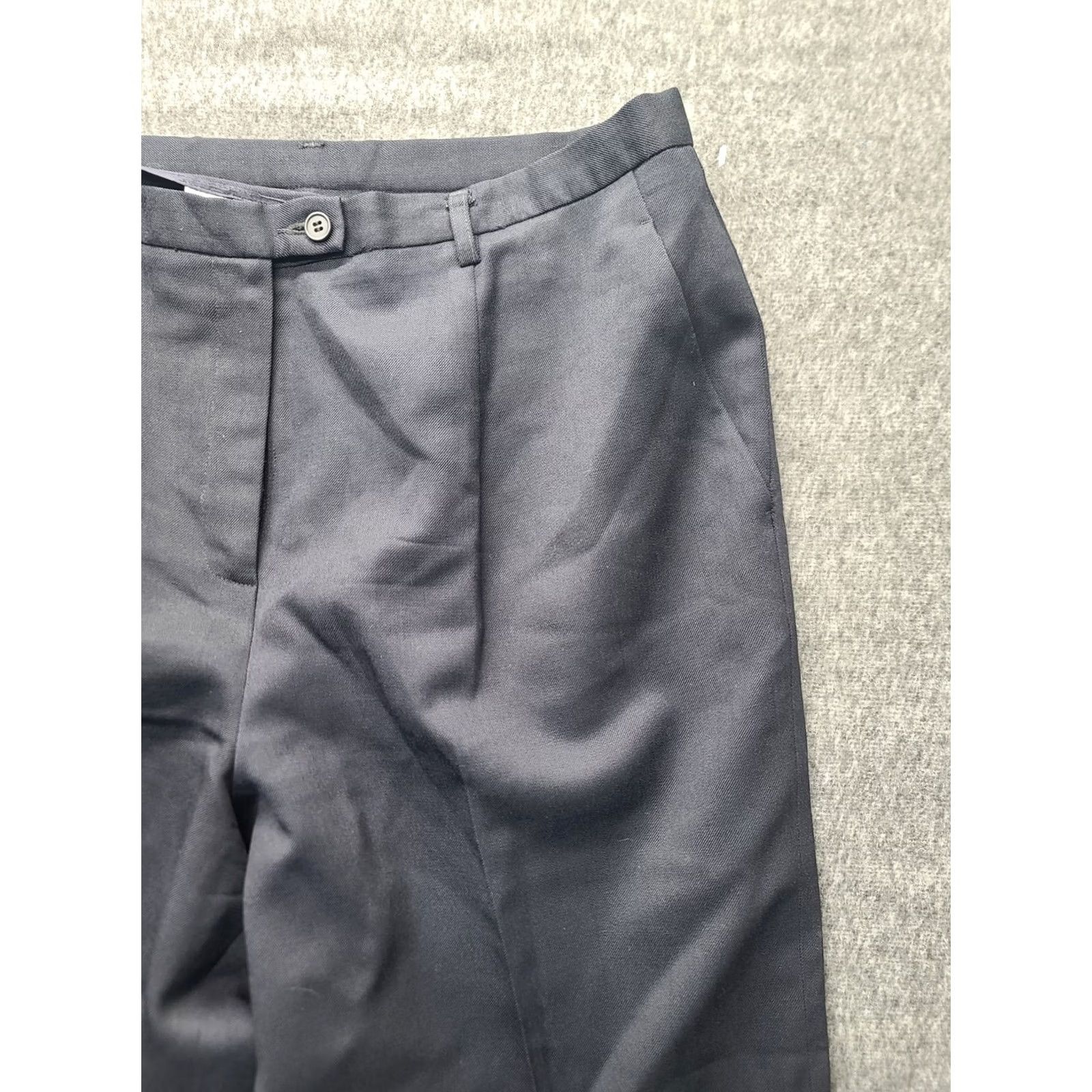 Pendleton Pendleton Pants Womens 16 33x27 Regular Fit Straight Leg Lined Wool Office Work Black 90s USA Mens Womens Size 24" / US 00 / IT 34 - 7 Thumbnail